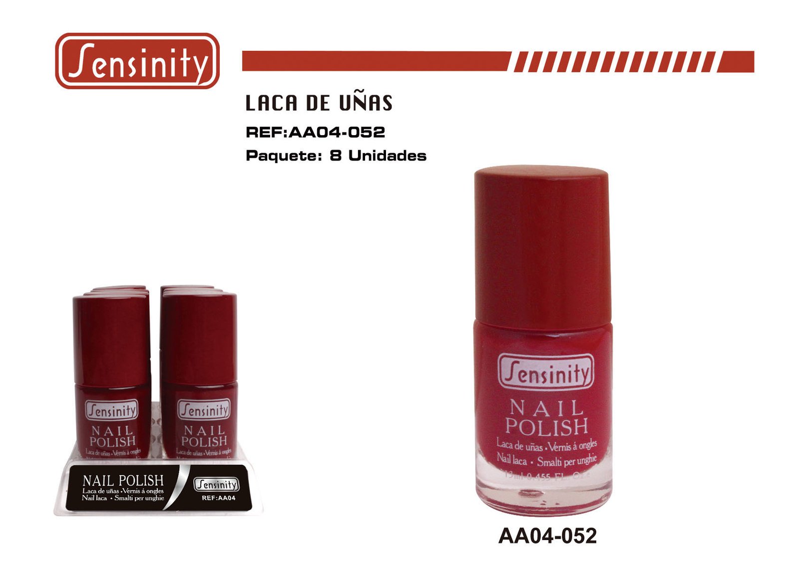 LACA DE UÑAS SENSINITY