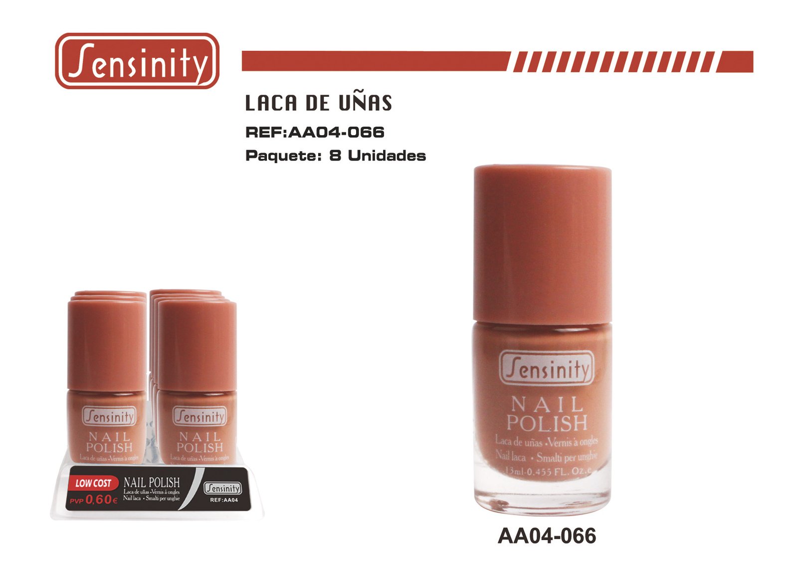 LACA DE UÑAS SENSINITY