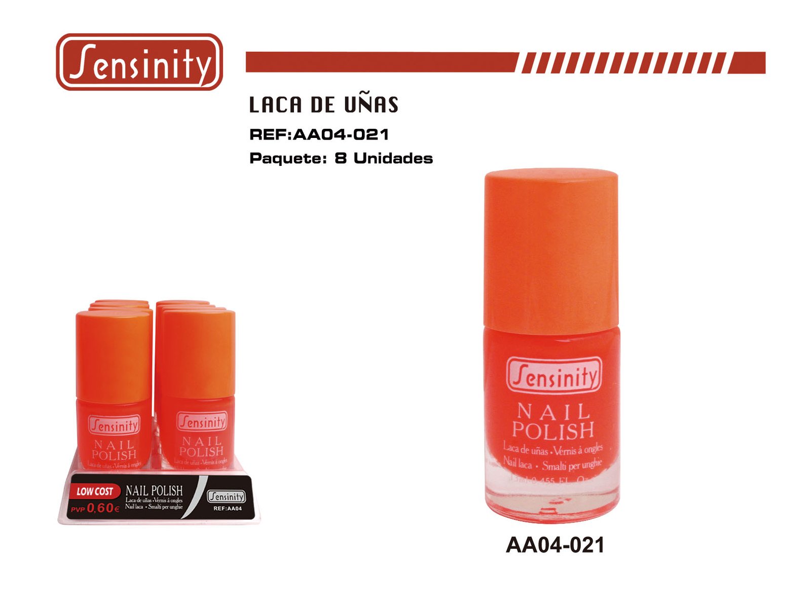 LACA DE UÑAS SENSINITY