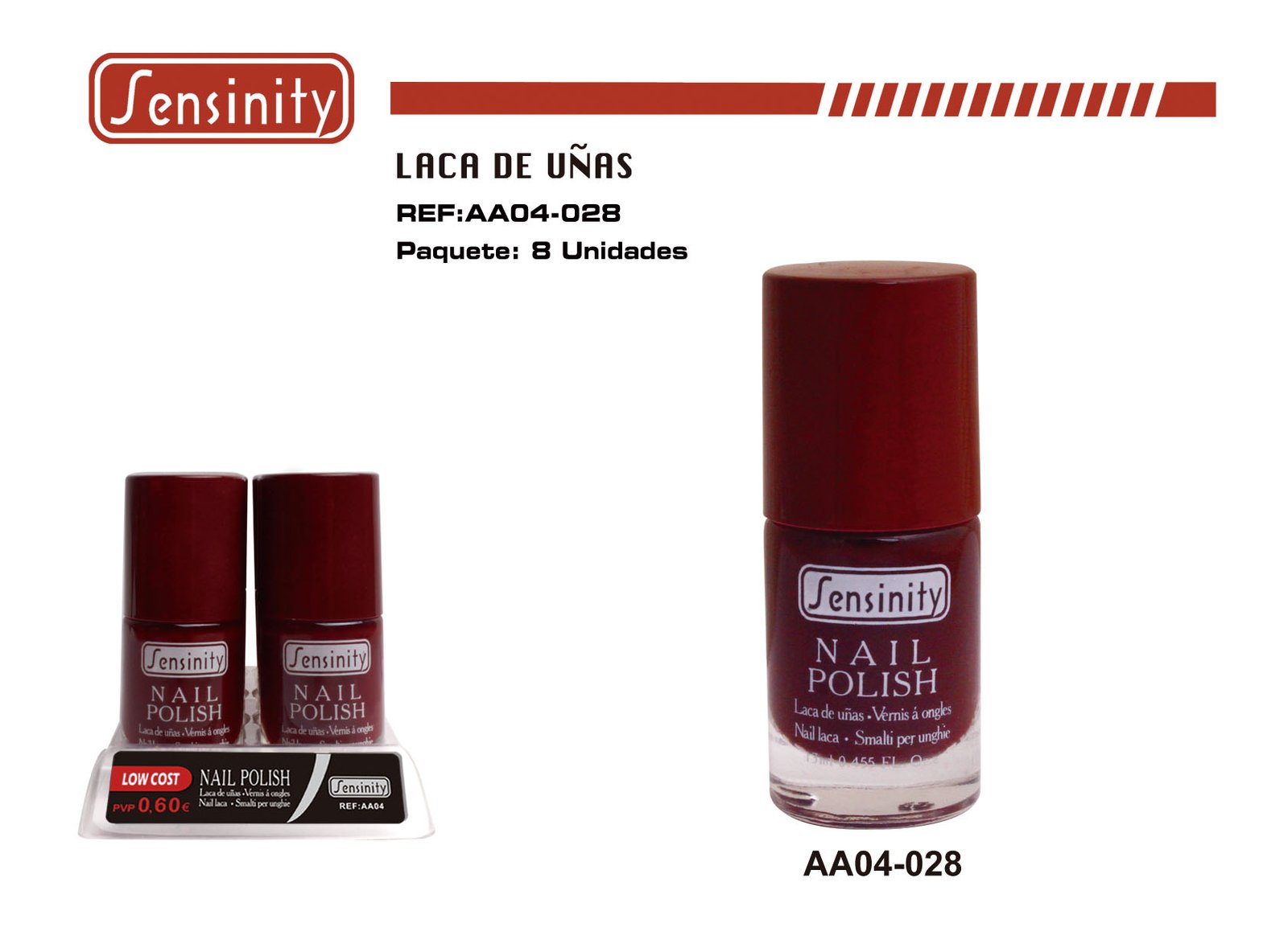 LACA DE UÑAS SENSINITY