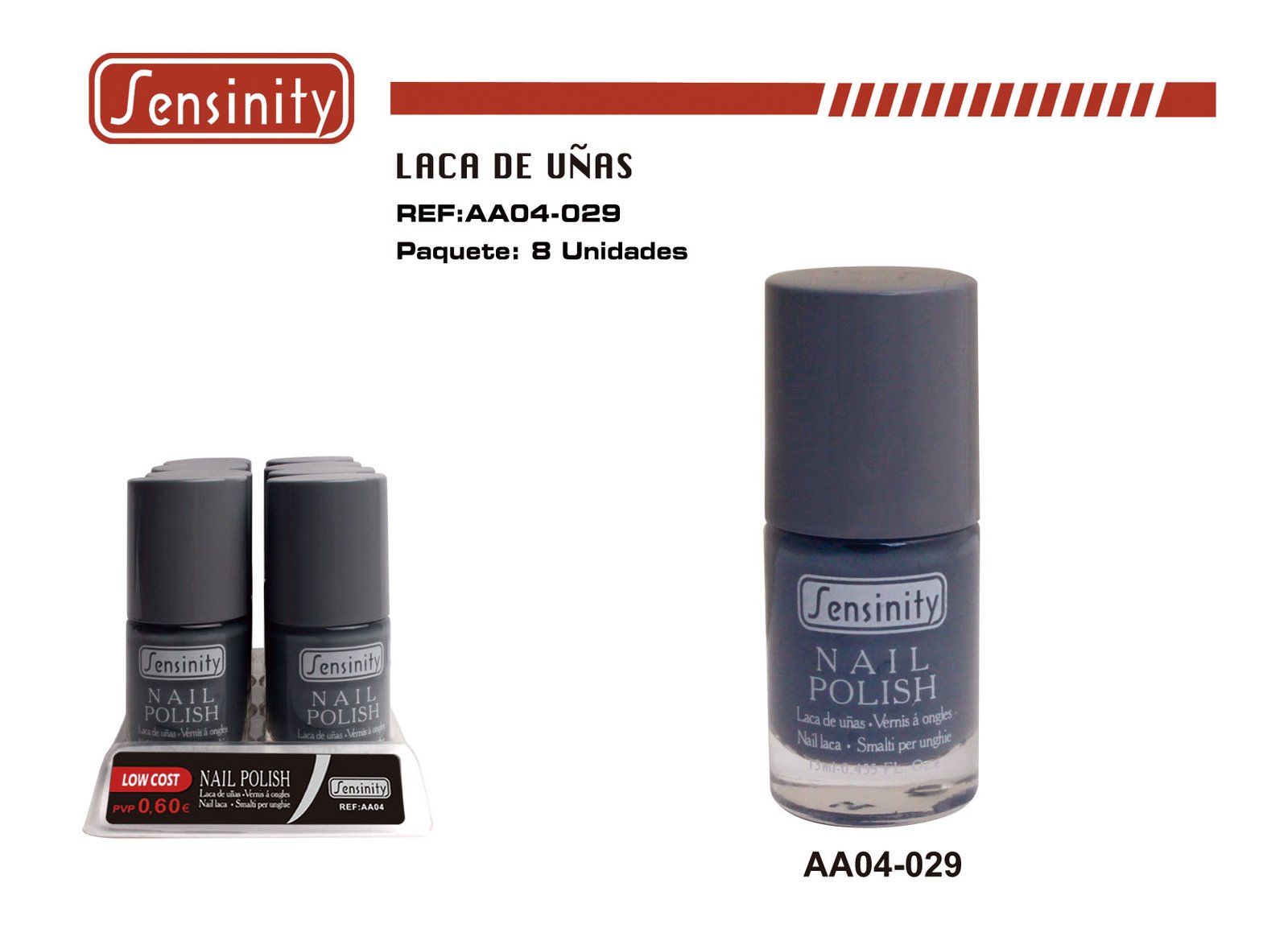 LACA DE UÑAS SENSINITY