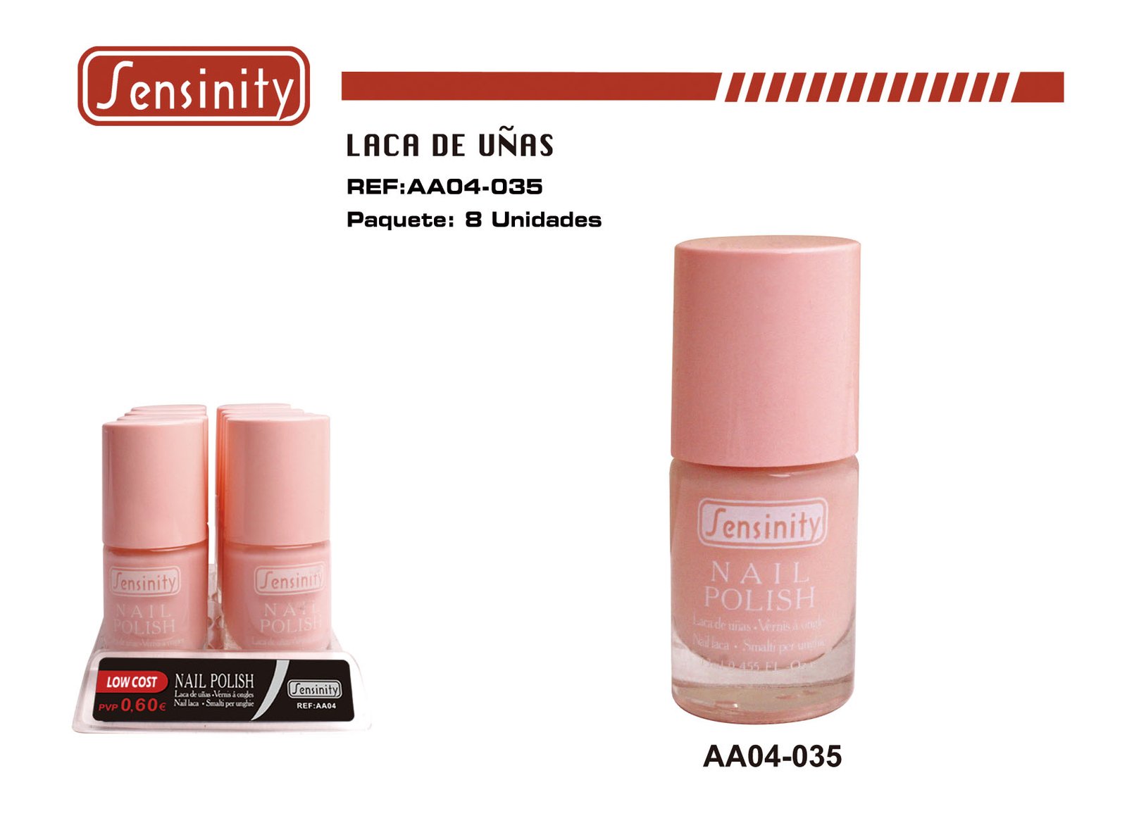 LACA DE UÑAS SENSINITY