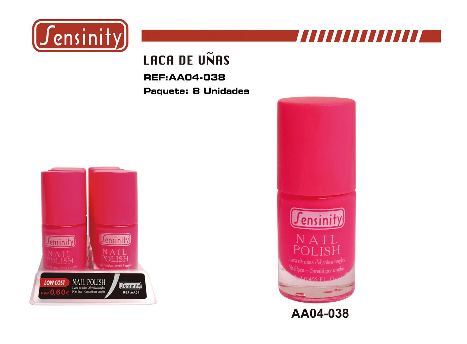 LACA DE UÑAS SENSINITY