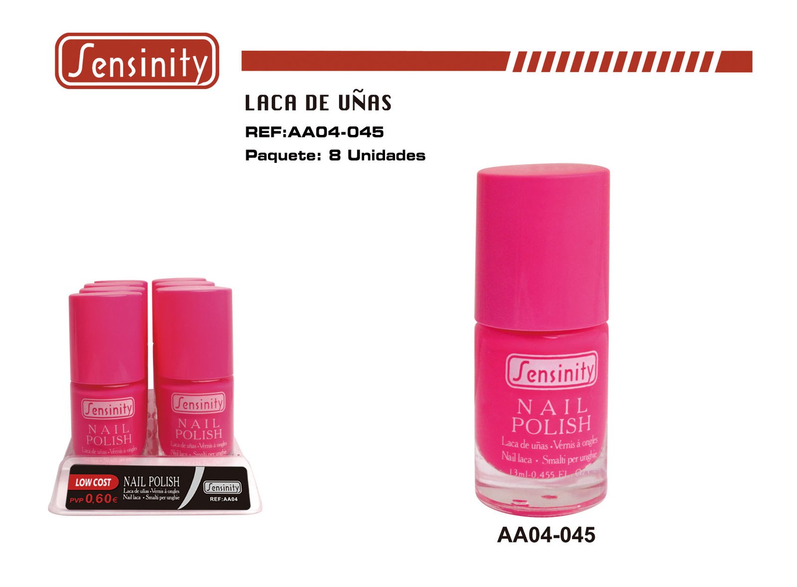 LACA DE UÑAS SENSINITY