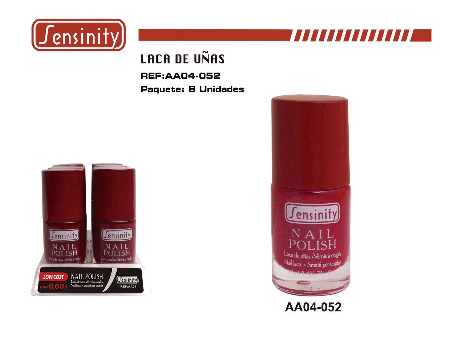 LACA DE UÑAS SENSINITY