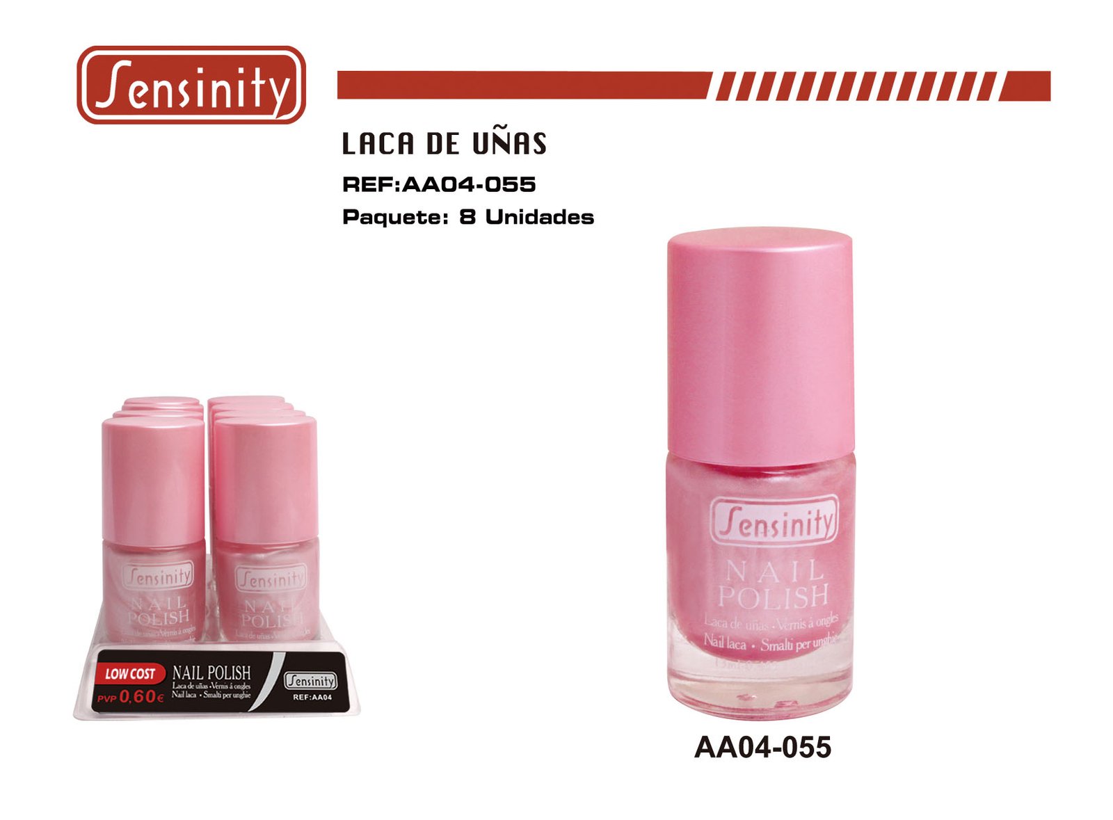 LACA DE UÑAS SENSINITY