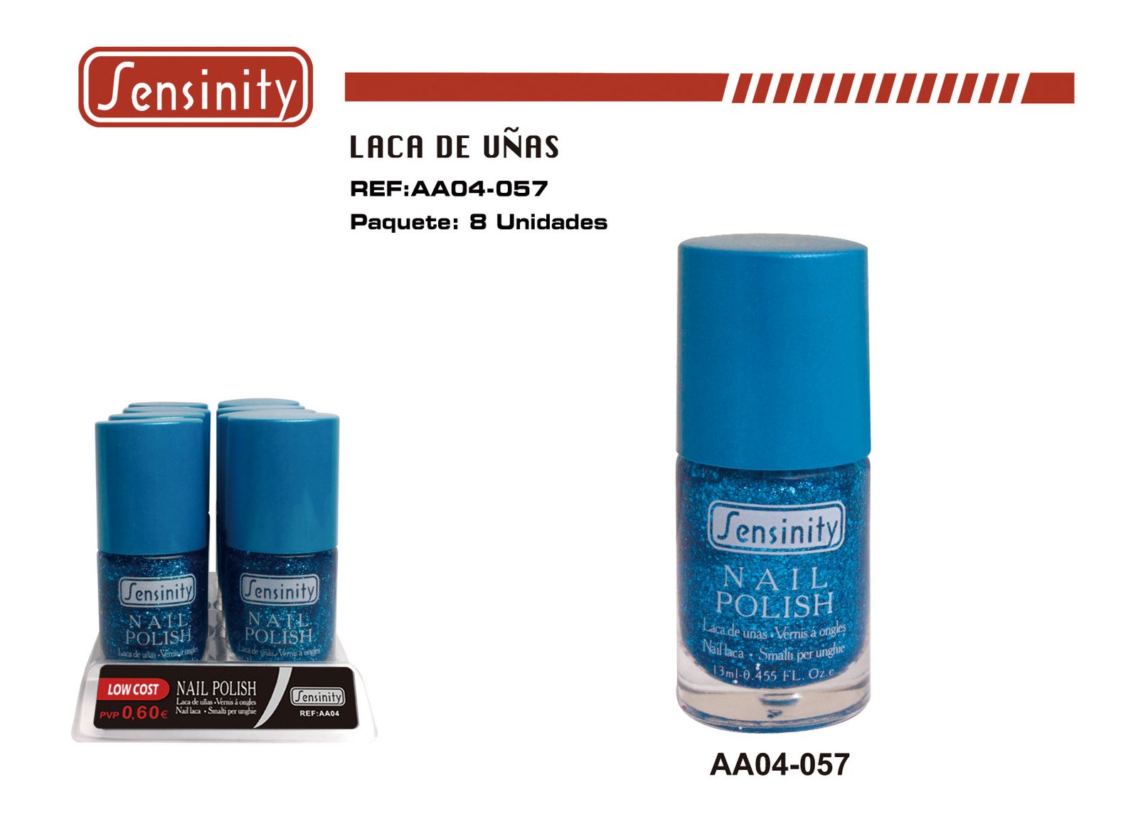 LACA DE UÑAS SENSINITY