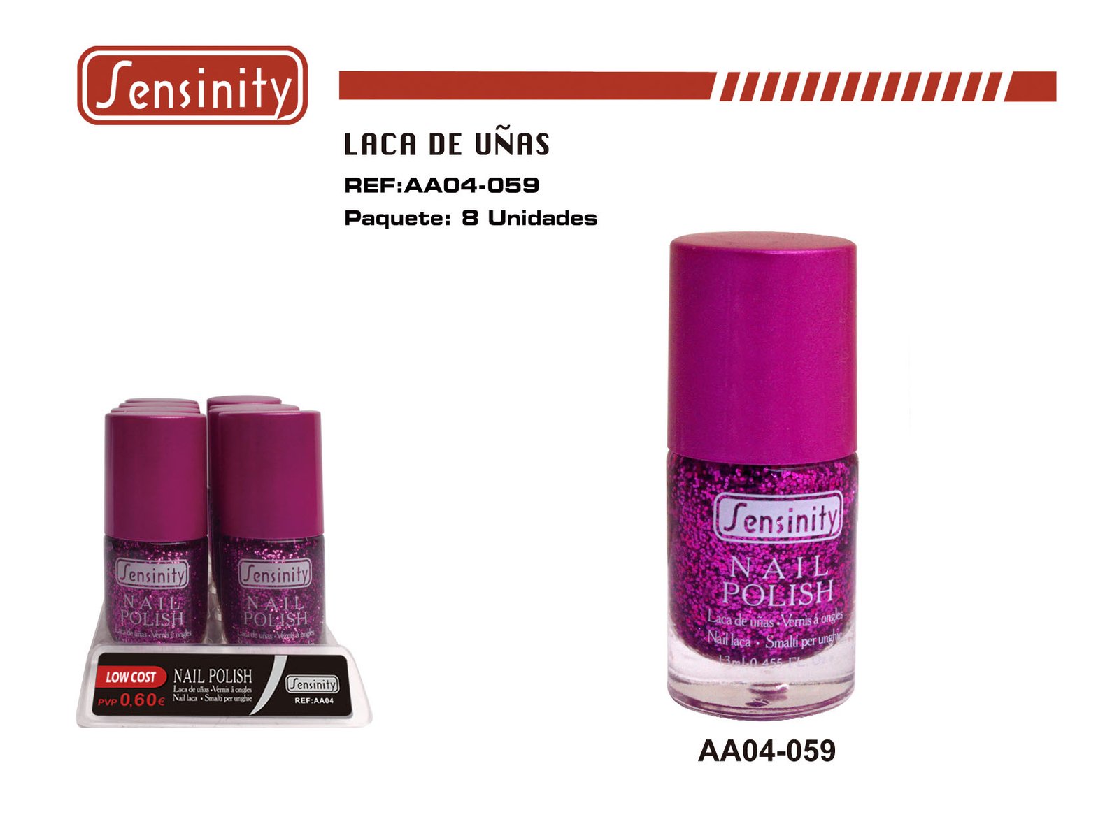 LACA DE UÑAS SENSINITY