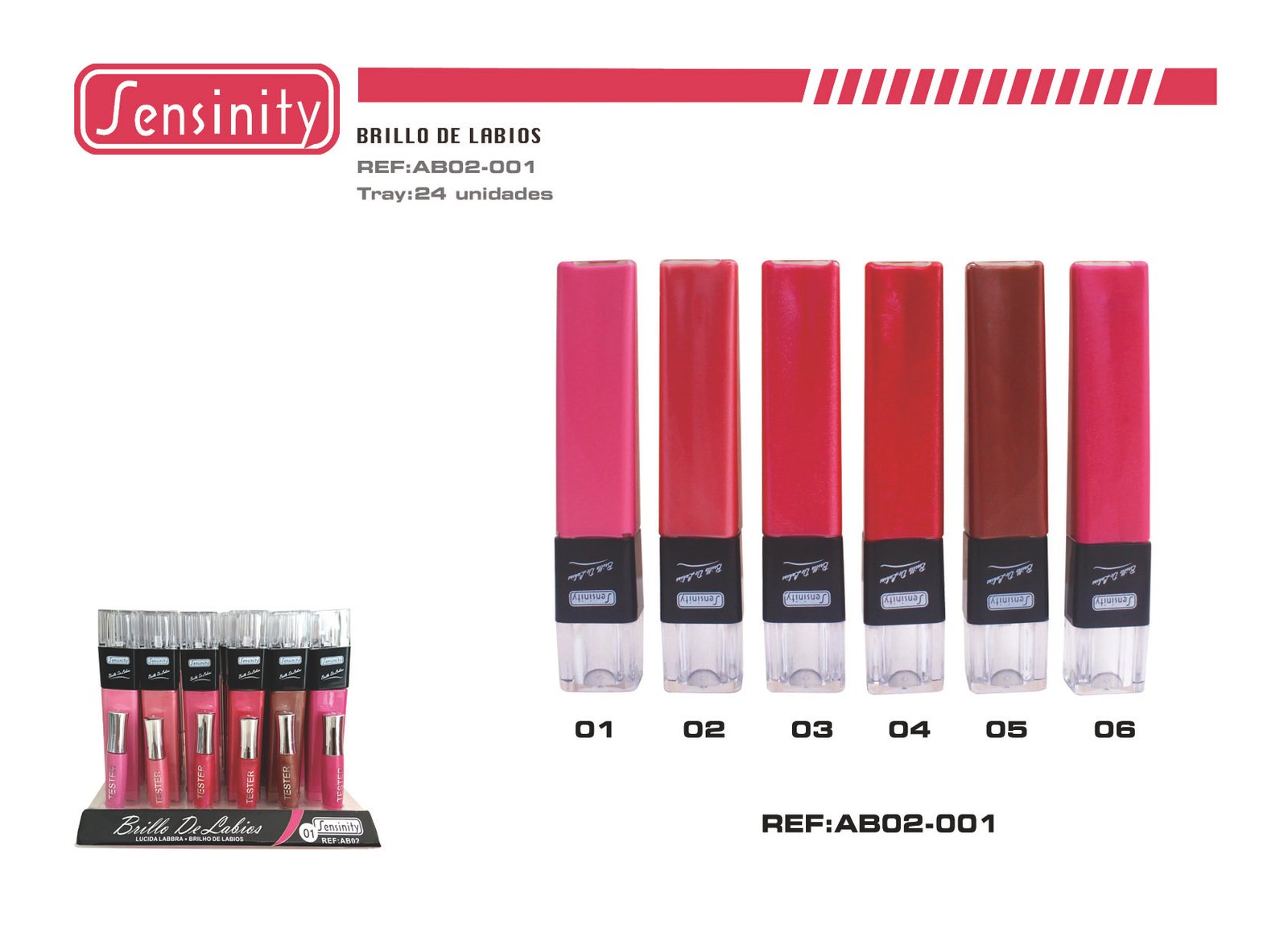 BRILLO DE LABIOS C/TESTER
