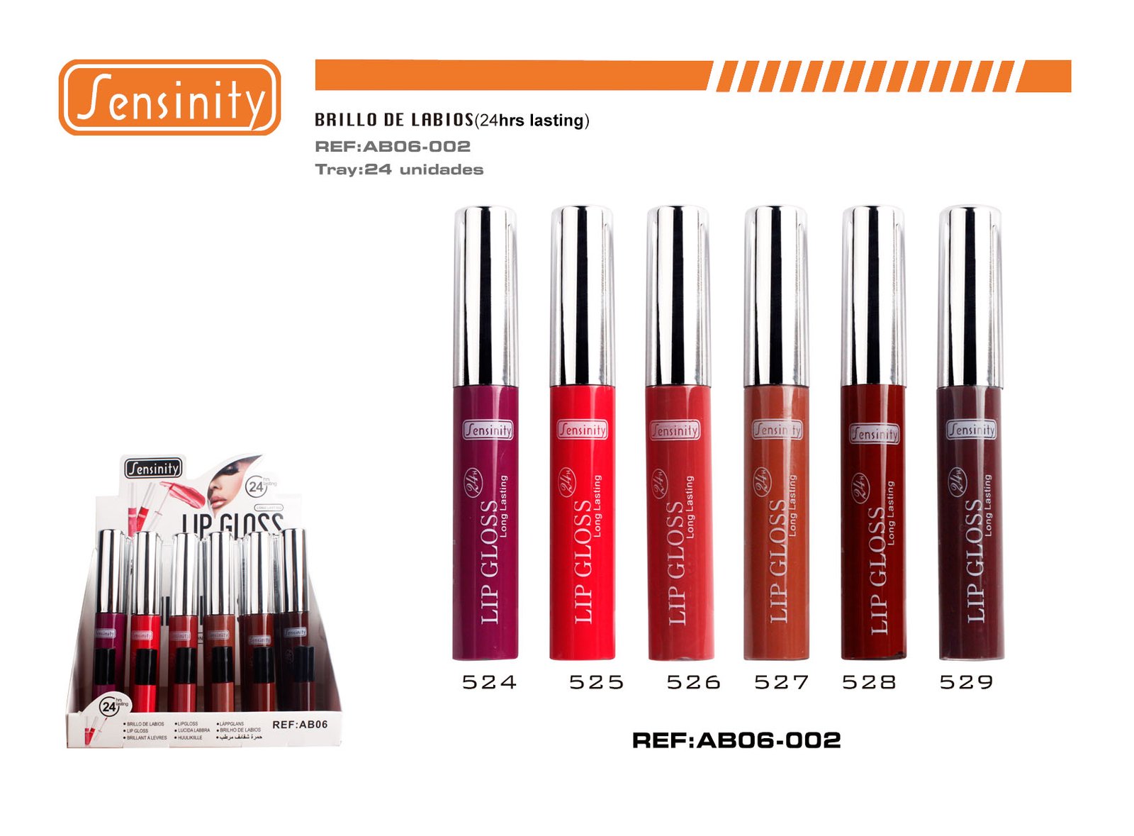 NO VENDER BRILLO DE LABIOS 24H SENSINITY