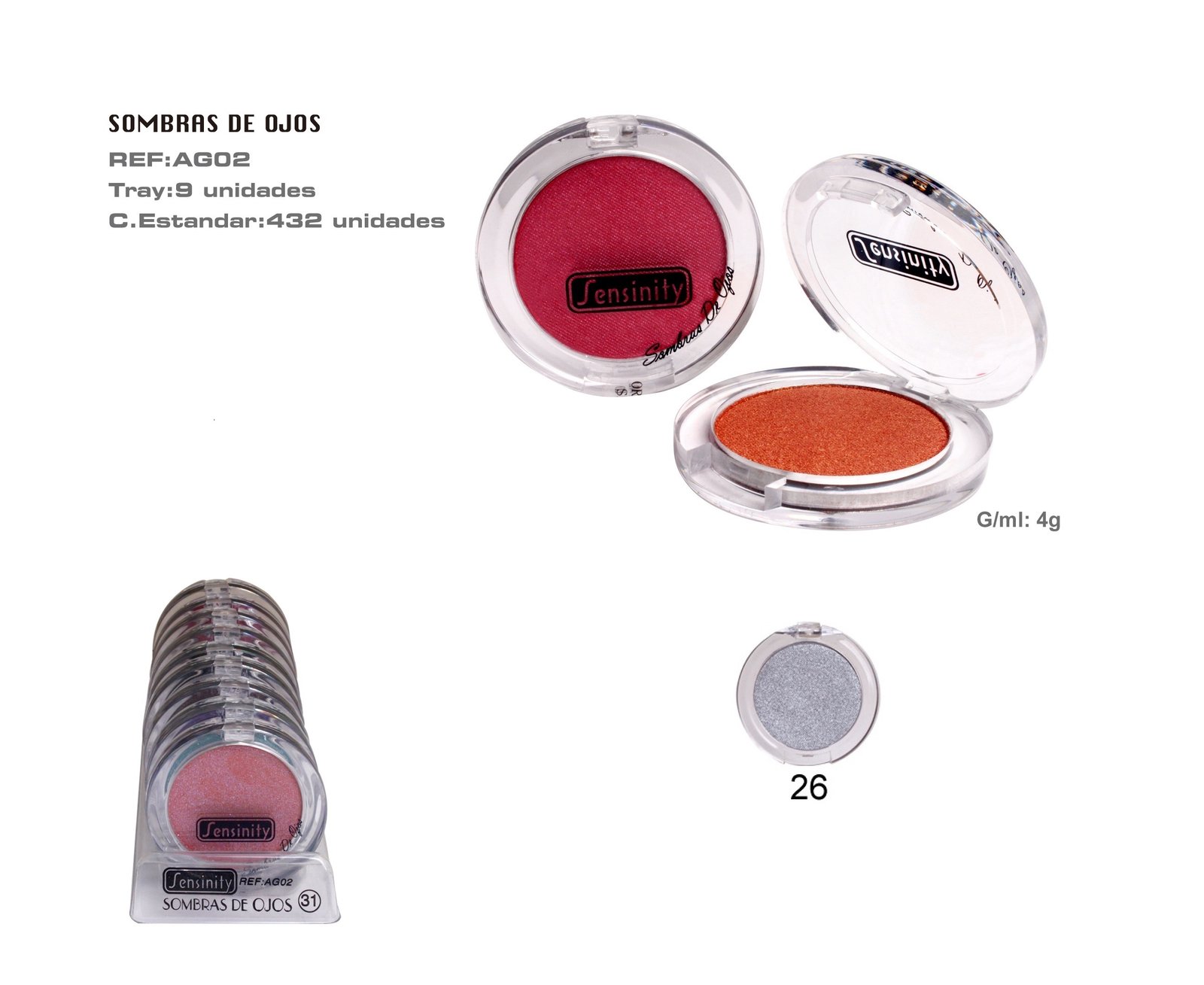 S.DE OJOS GRIS PLATA