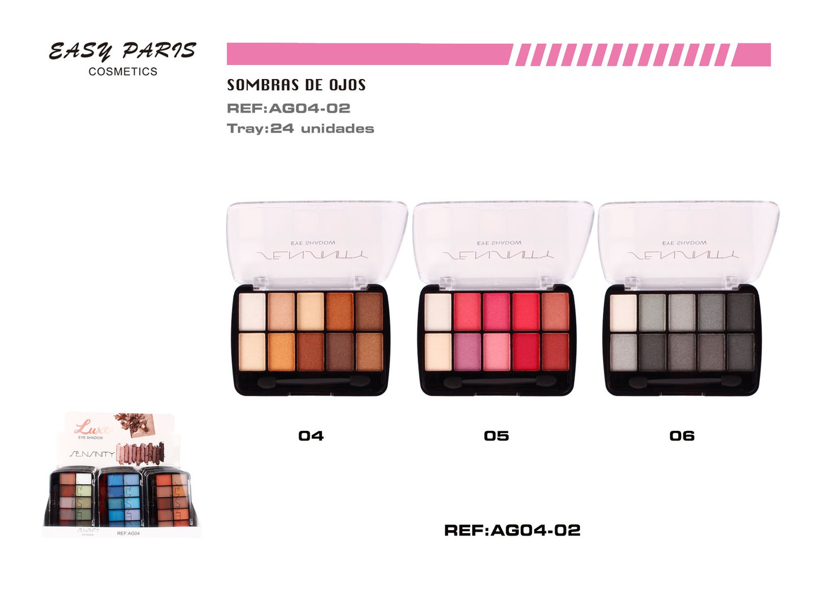 SOMB DE OJOS 10 COLORS
