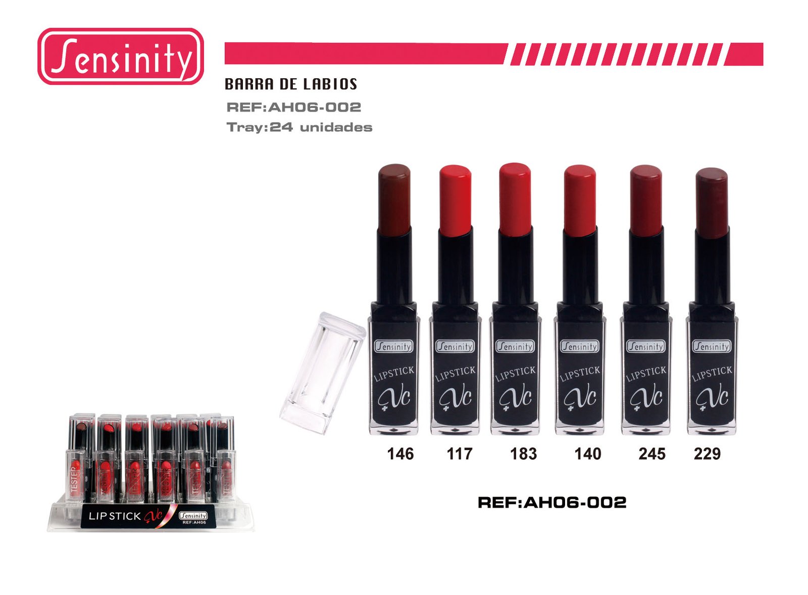 BARRA DE LABIOS+VC SENSINITY