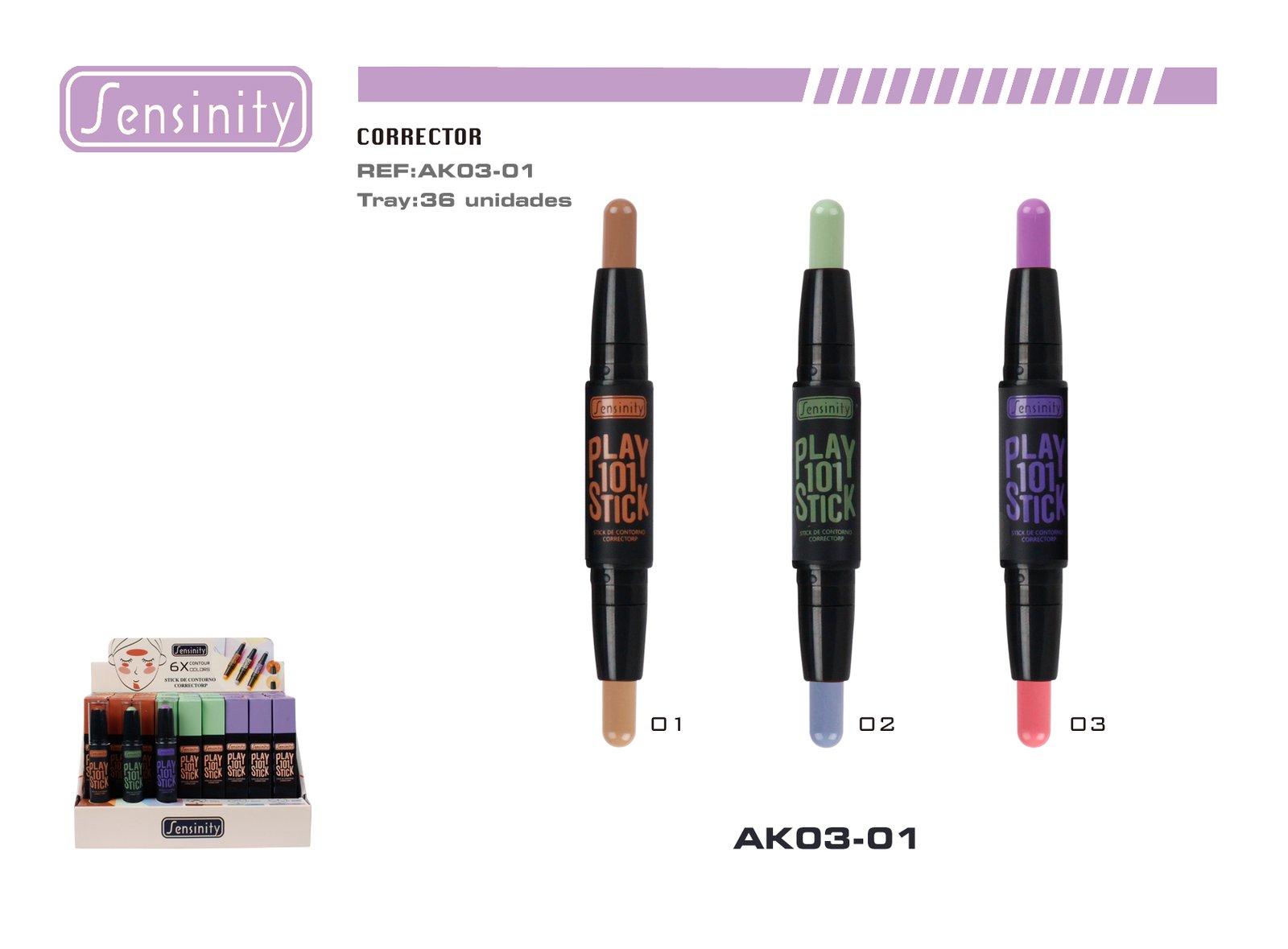 CORRECTOR DUO SENSINITY C/TESTER