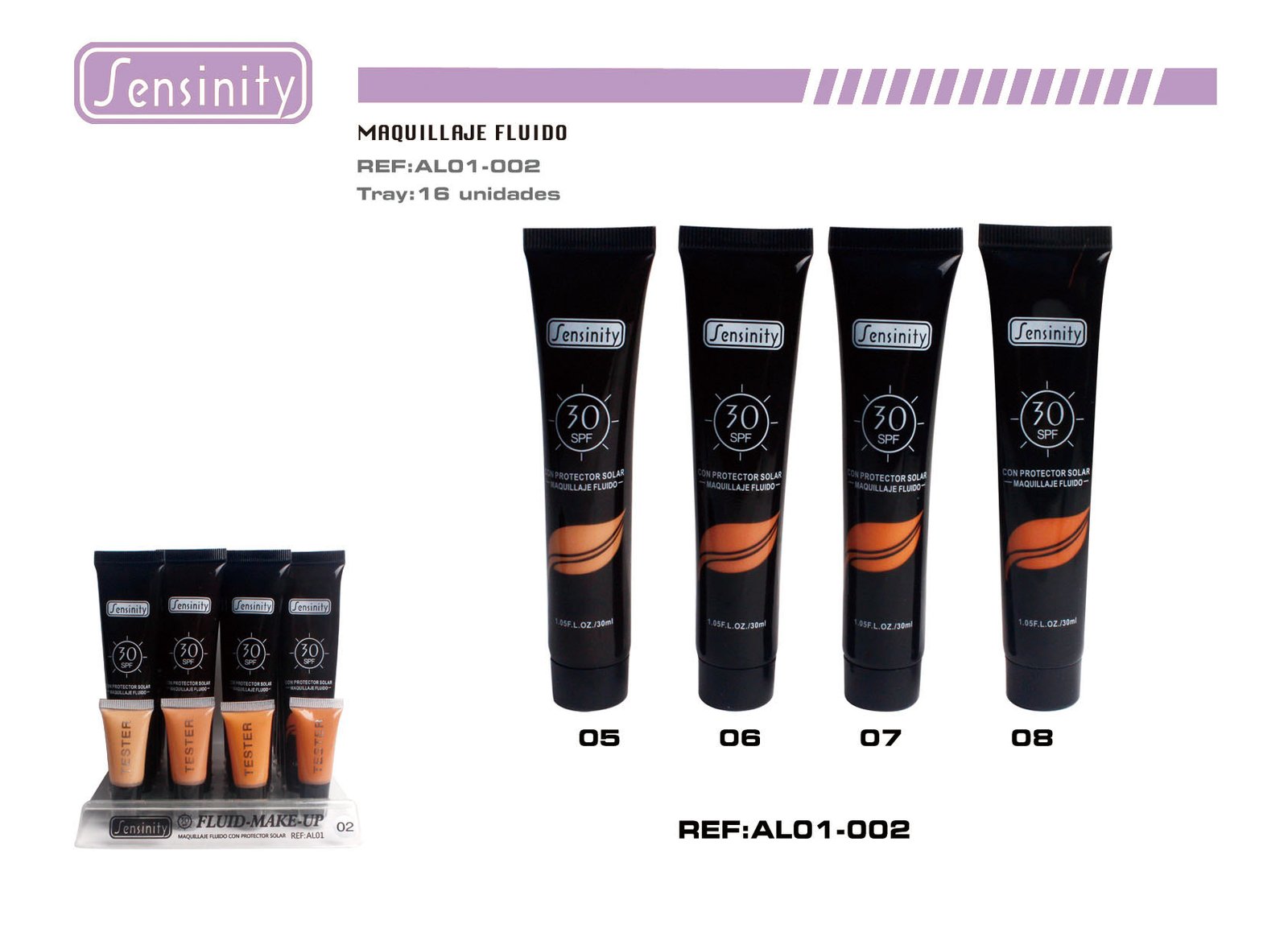 MAQUILLAJE FLUIDO F30 SENSINITY