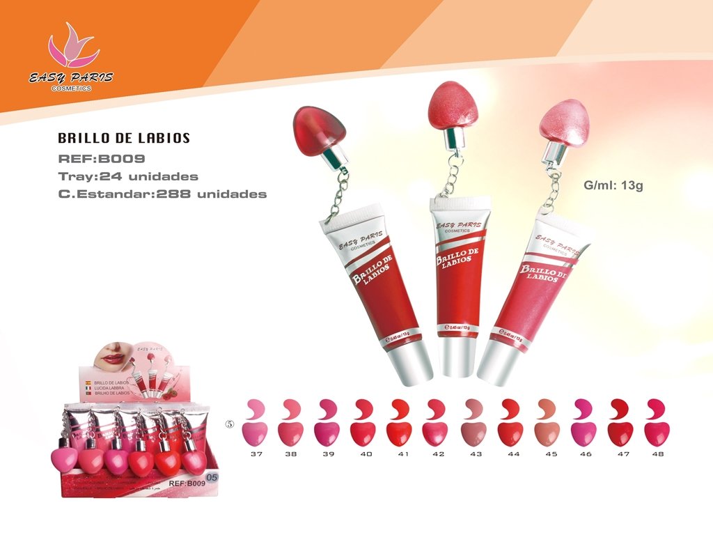 BRILLO DE LABIOS C/LLAVERO EASY PARIS 28