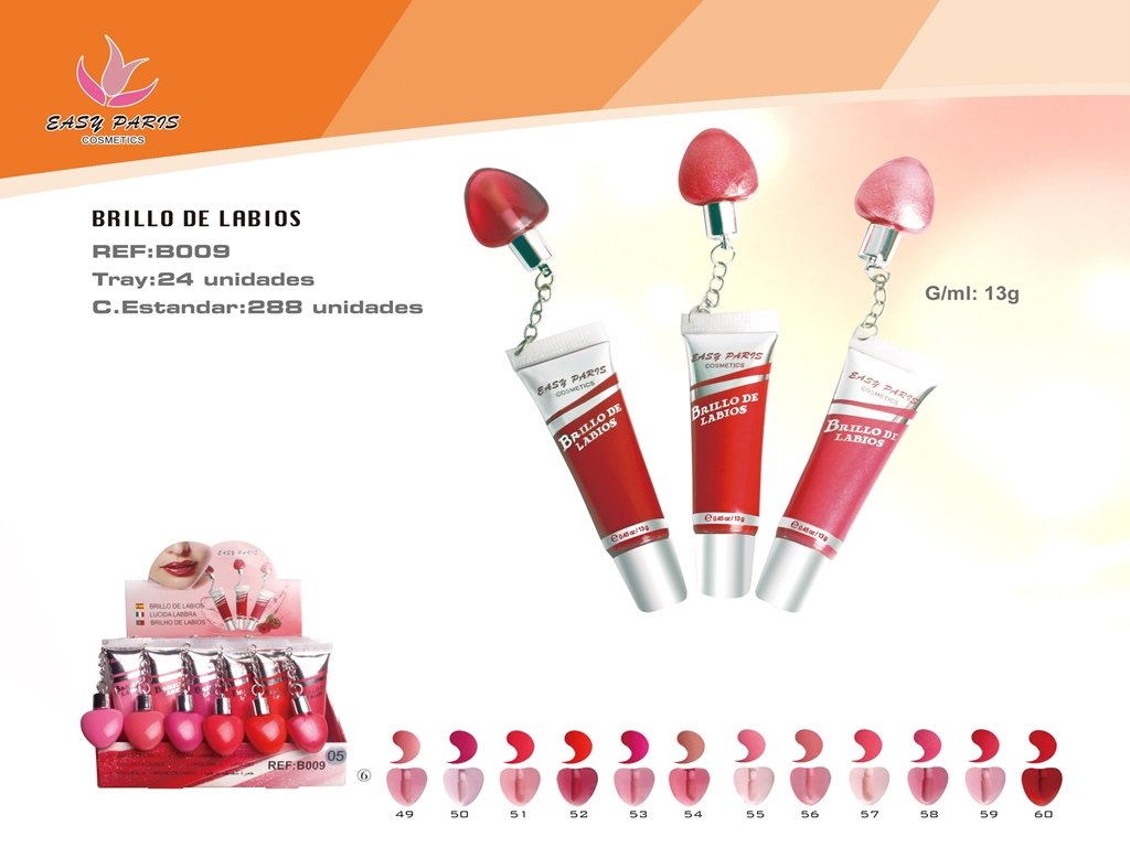 BRILLO DE LABIOS C/LLAVERO EASY PARIS 28