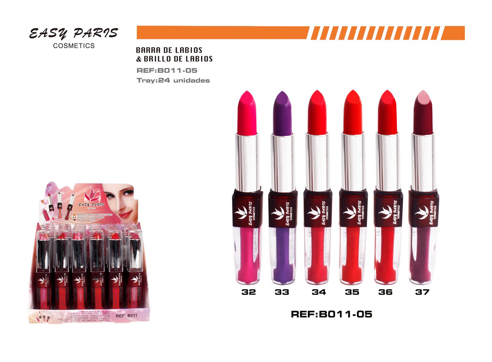 BRILLO DE LABIOS + B. DE LABIOS