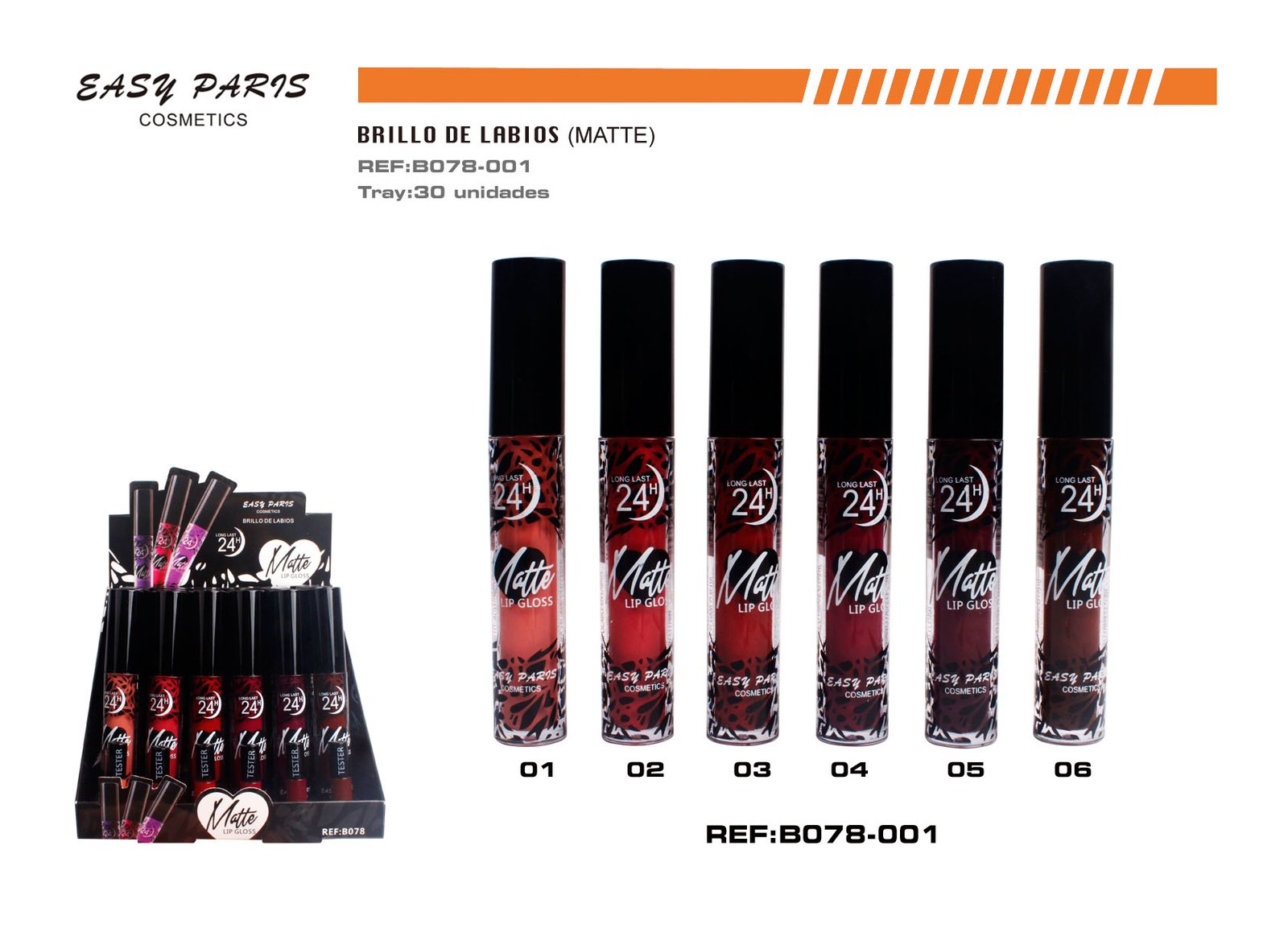 BRILLO DE LABIOS MATE 24H