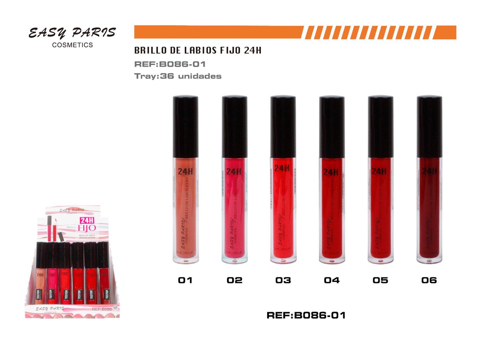 BRILLO LABIAL FIJO EASY PARIS