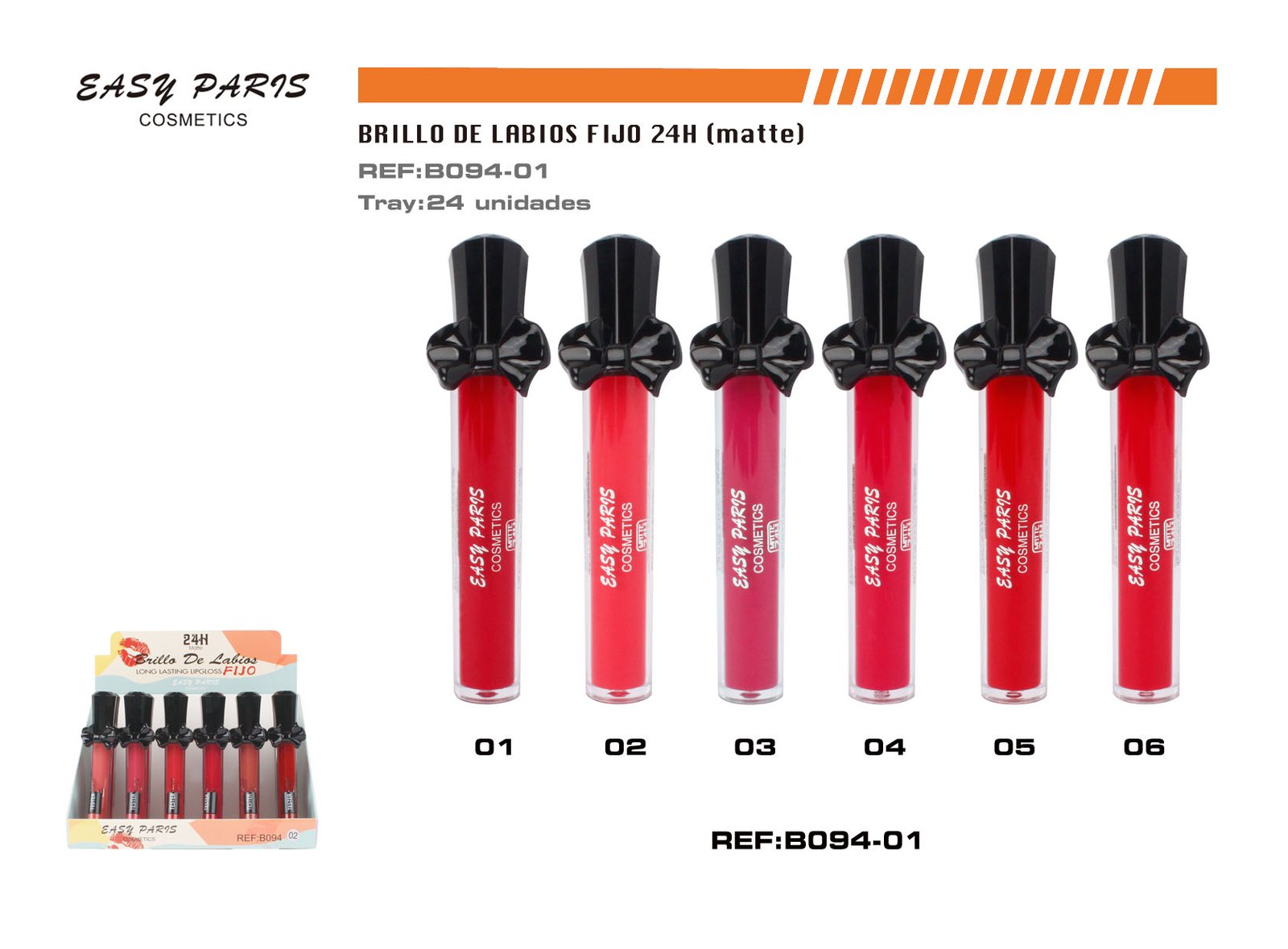 BRILLO DE LABIOS FIJO 24 H MATTE