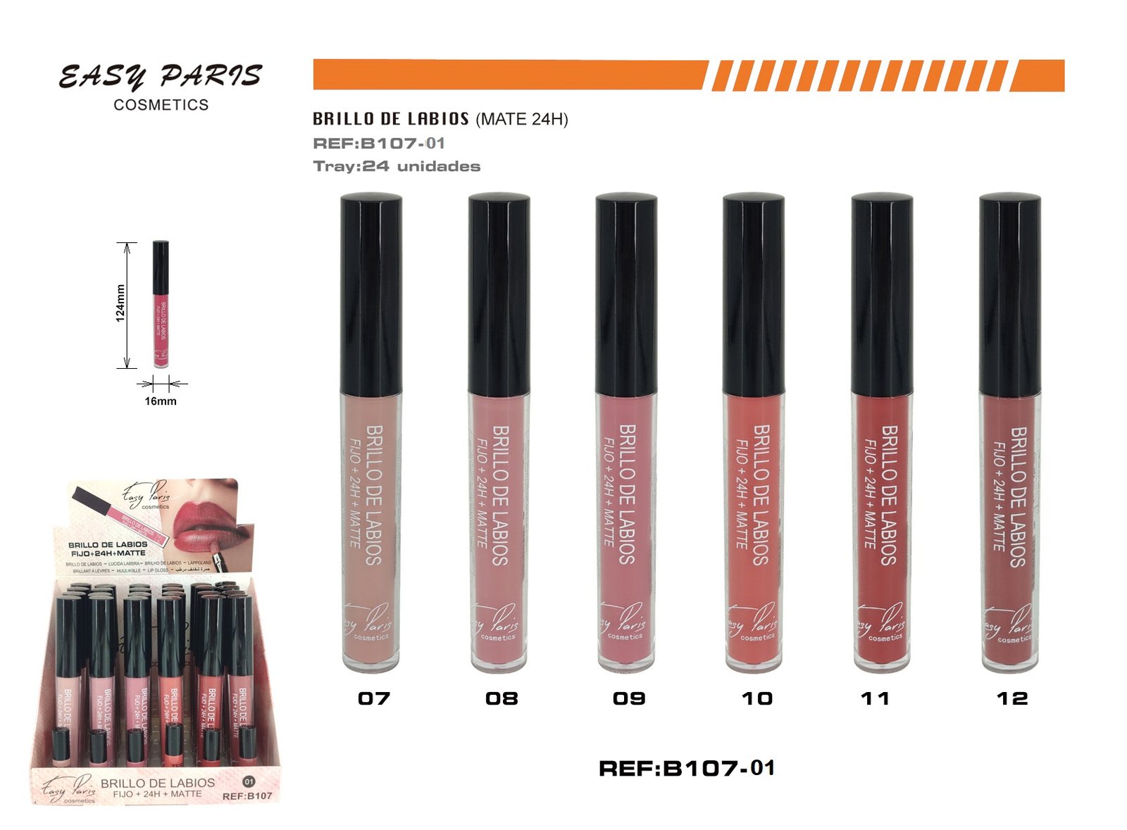 BRILLO DE LABIOS 24H FIJOS