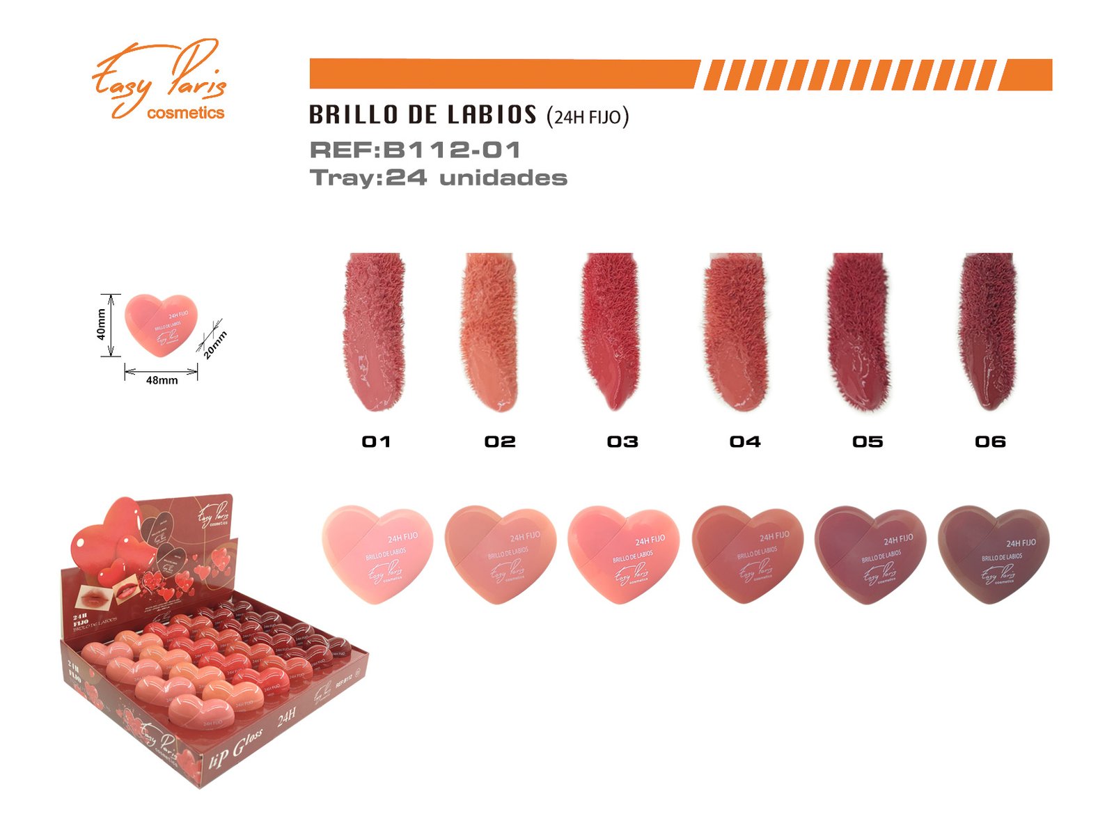 B.LABIOS CORAZON 24H FIJO