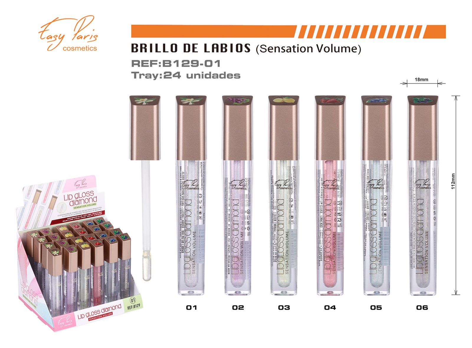 B.DE LABIAL HIDRATANTE EFECTO VOLUMEN