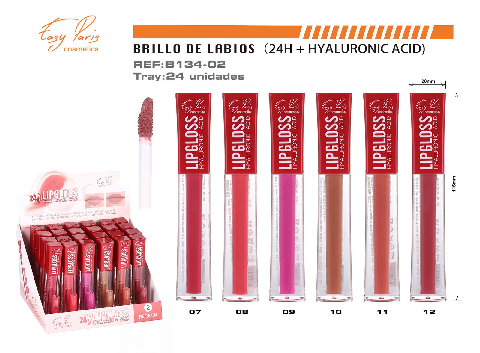 B.DE LABIOS 24H+ACID HIALURONIC