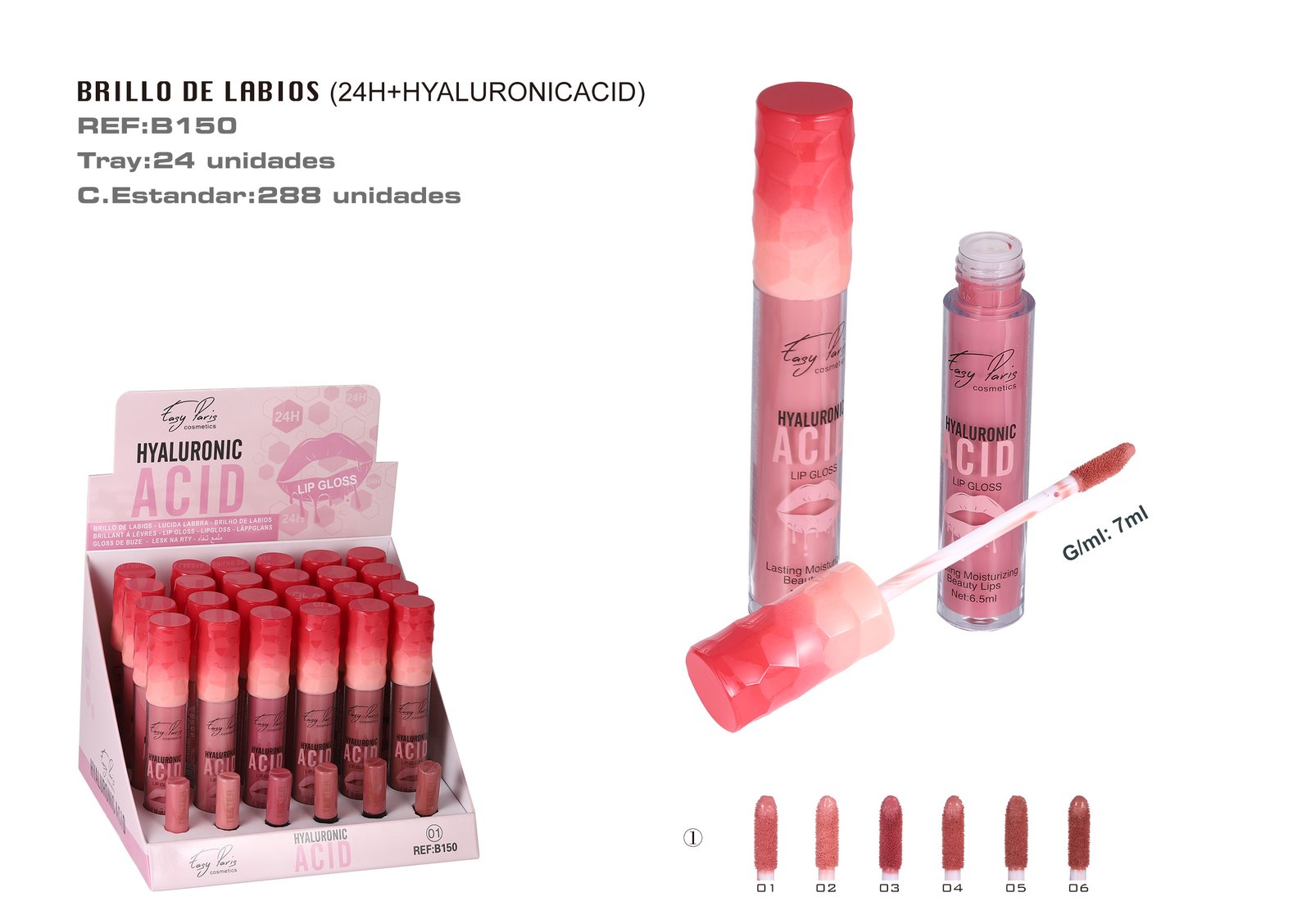 B.DE LABIOS FIJO+ACID HIALURONIC