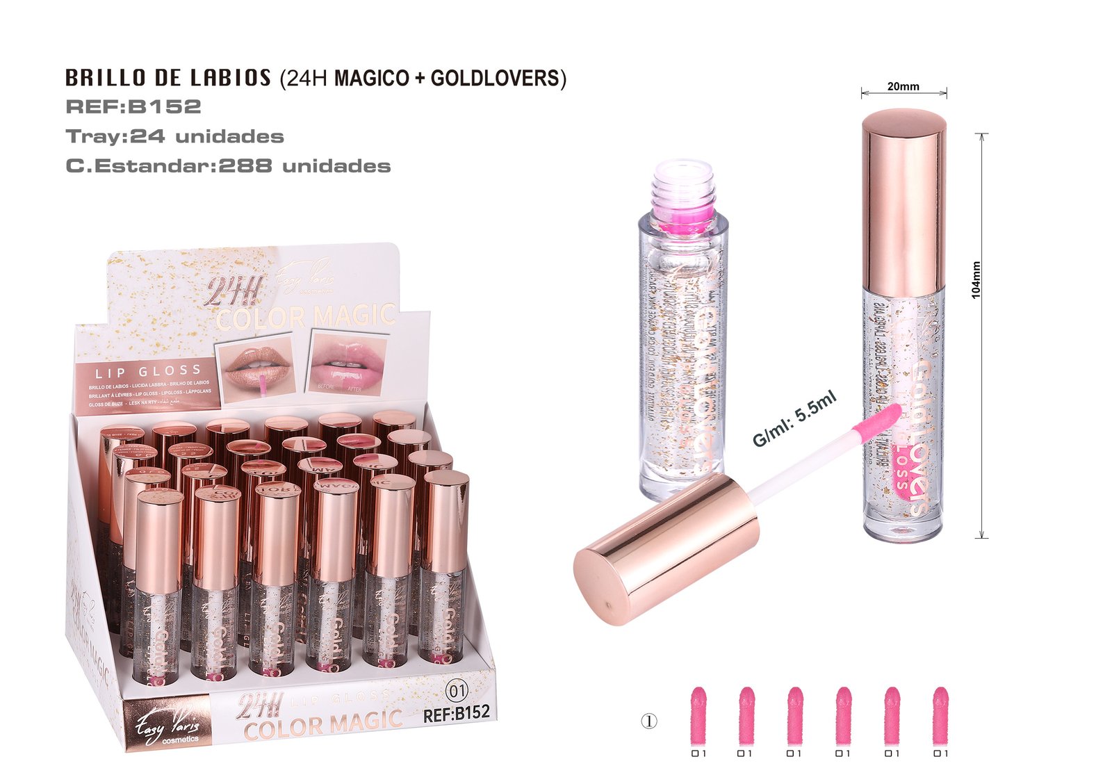 LIP GLOSS 24H MAGIC