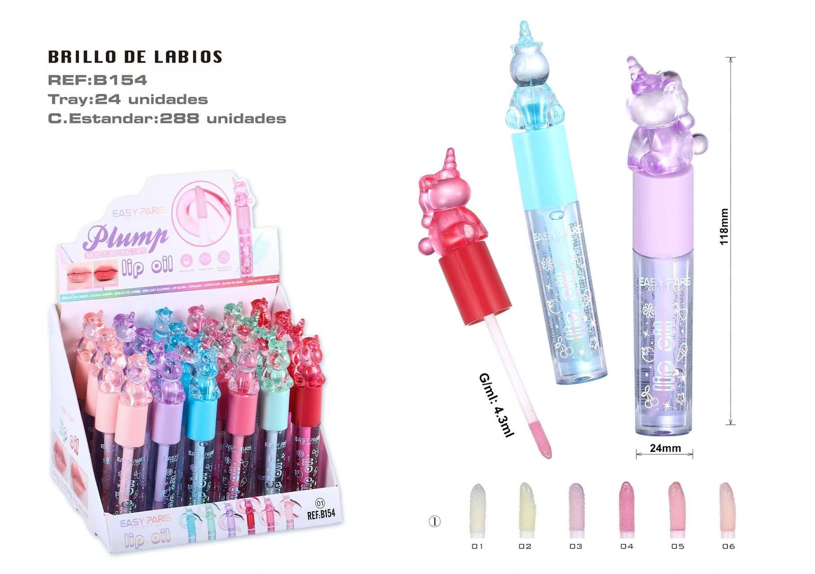 BRILLO LABIAL UNICORNIO