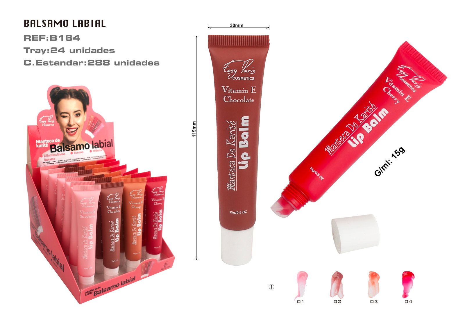 BALSAMO LABIAL C/MANTECA KARITE