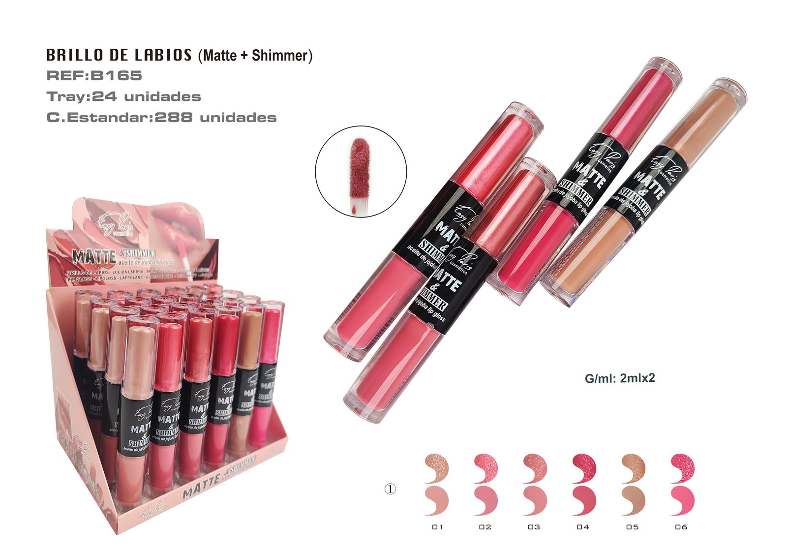 B.DE LABIOS DUO C/ACEITE JOJOBA