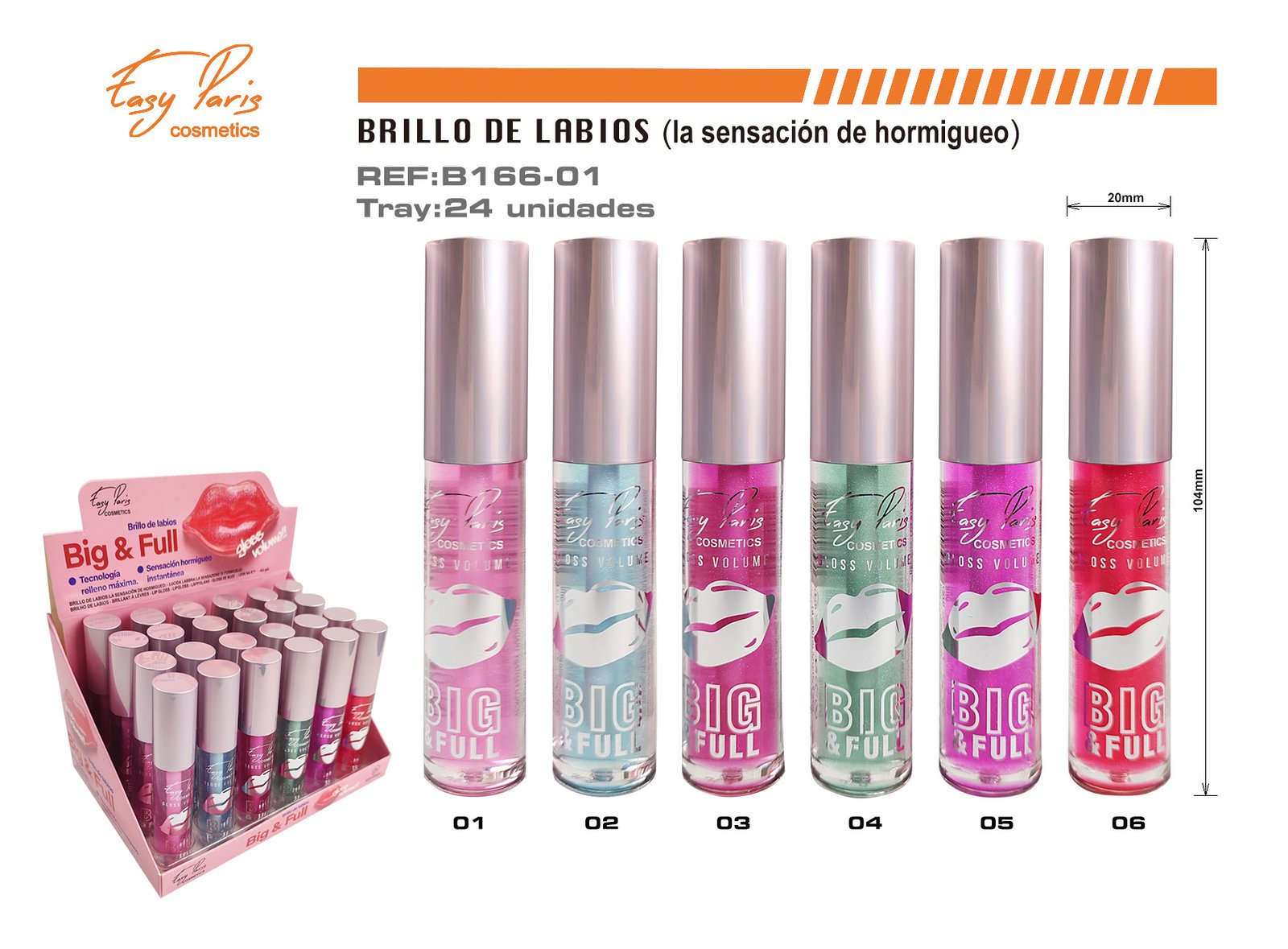 B.DE LABIOS EFECTO VOLUMEN