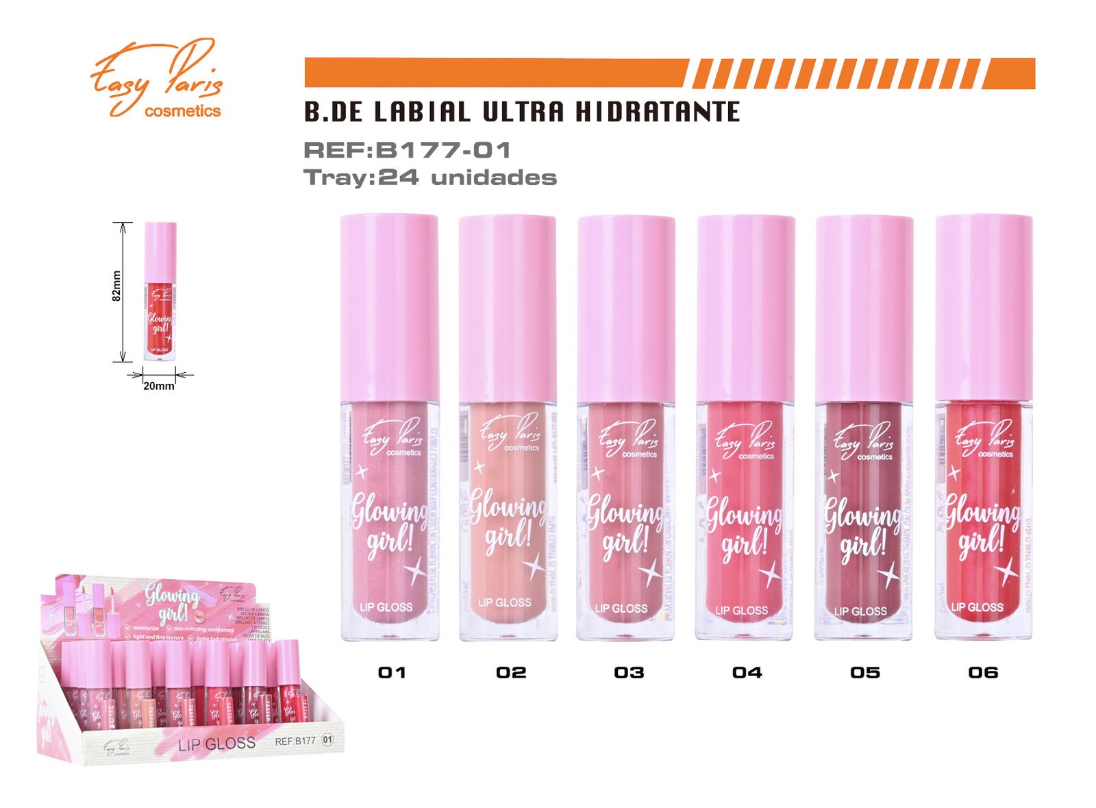 B.DE LABIAL ULTRA HIDRATANTE