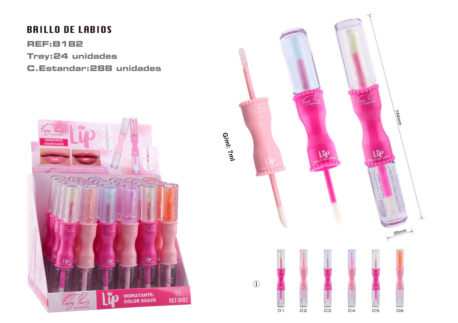 BRILLO LABIAL DUO+HIDRATACION