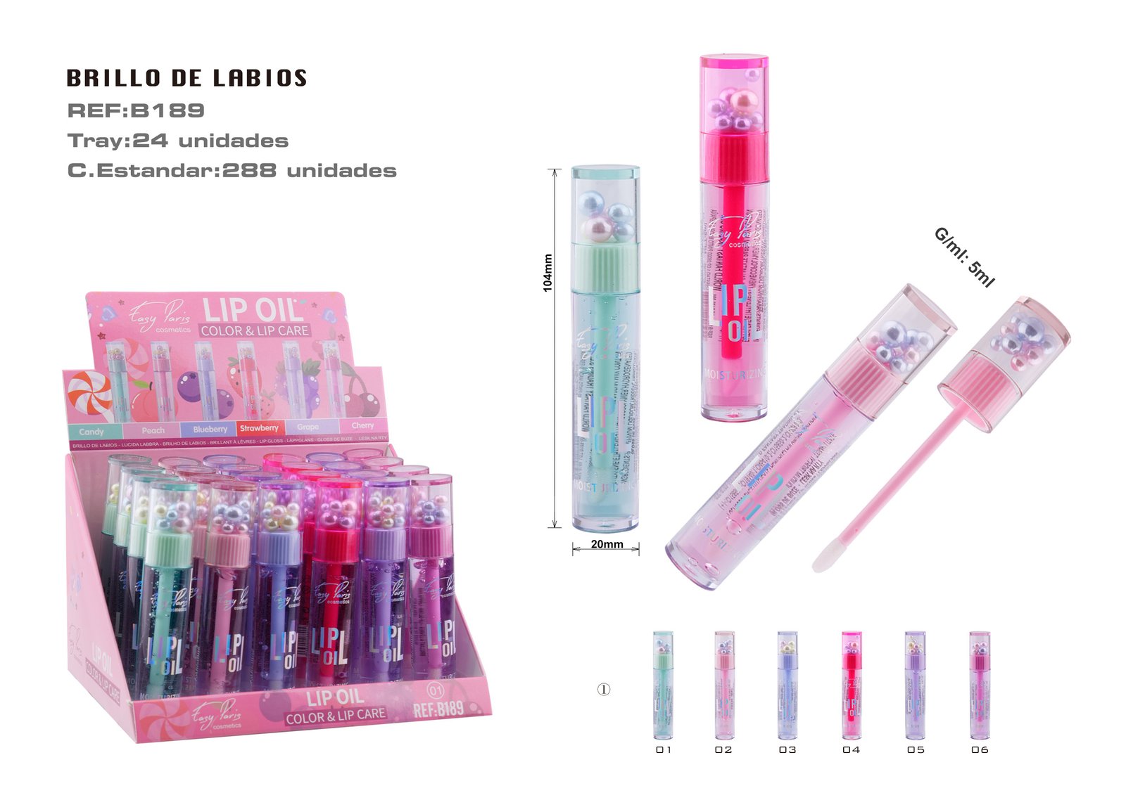 BRILLO LABIAL AROMA FRUT