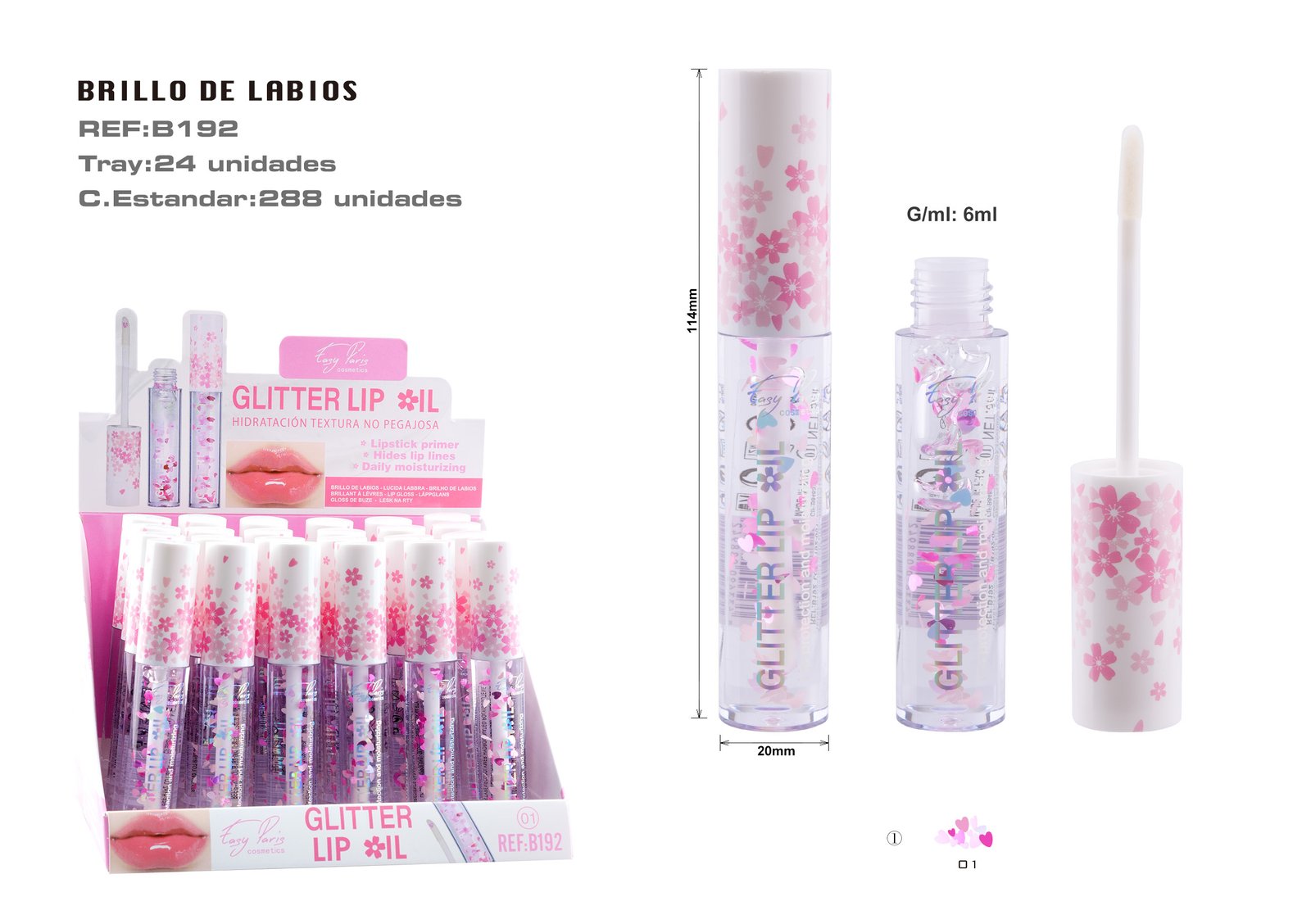 BRILLO LABIAL GLITTER LIP OIL