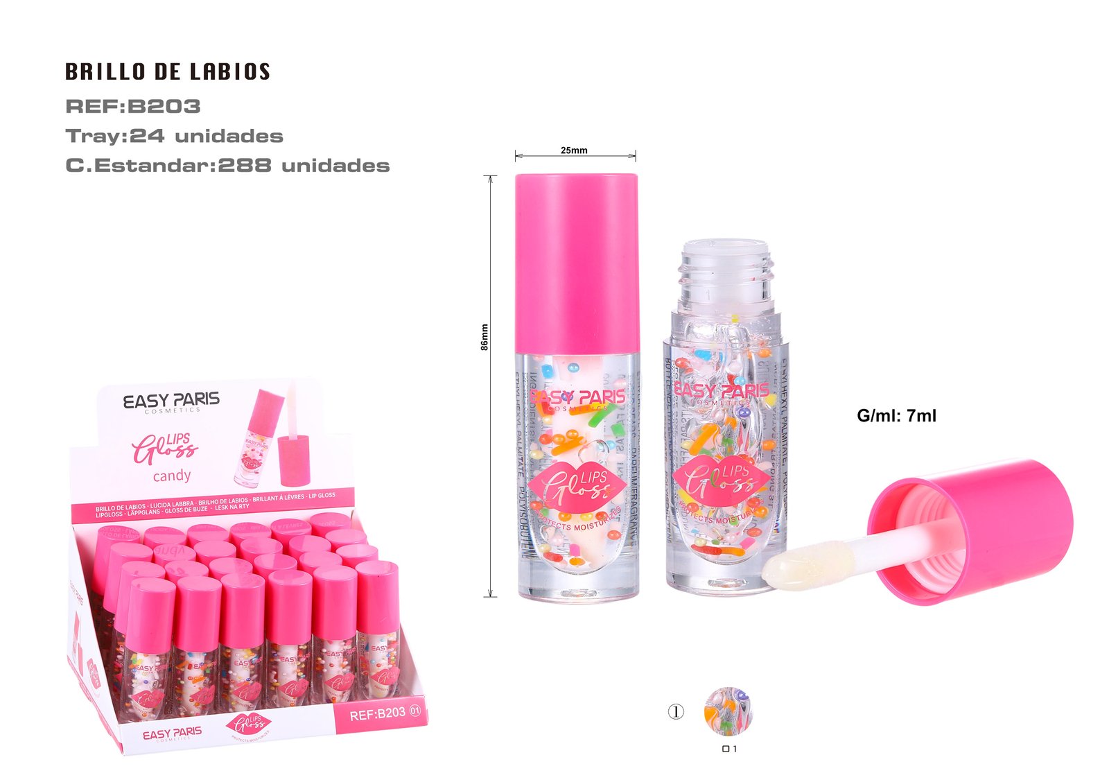 B.DE LABIAL CANDY