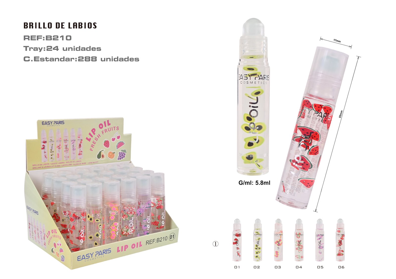 B.DE LABIAL ROLL-ON