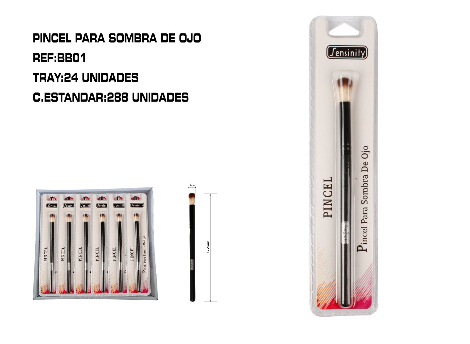 PINCEL MADERA PARA S.OJOS