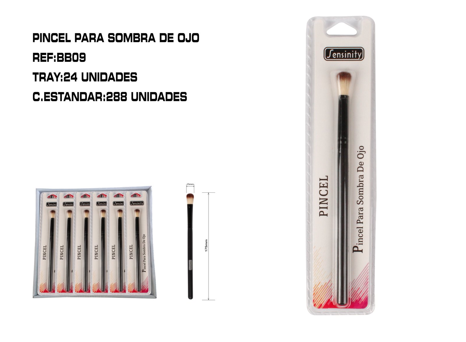 PINCEL REDONDO PARA SOMBRA DE OJOS