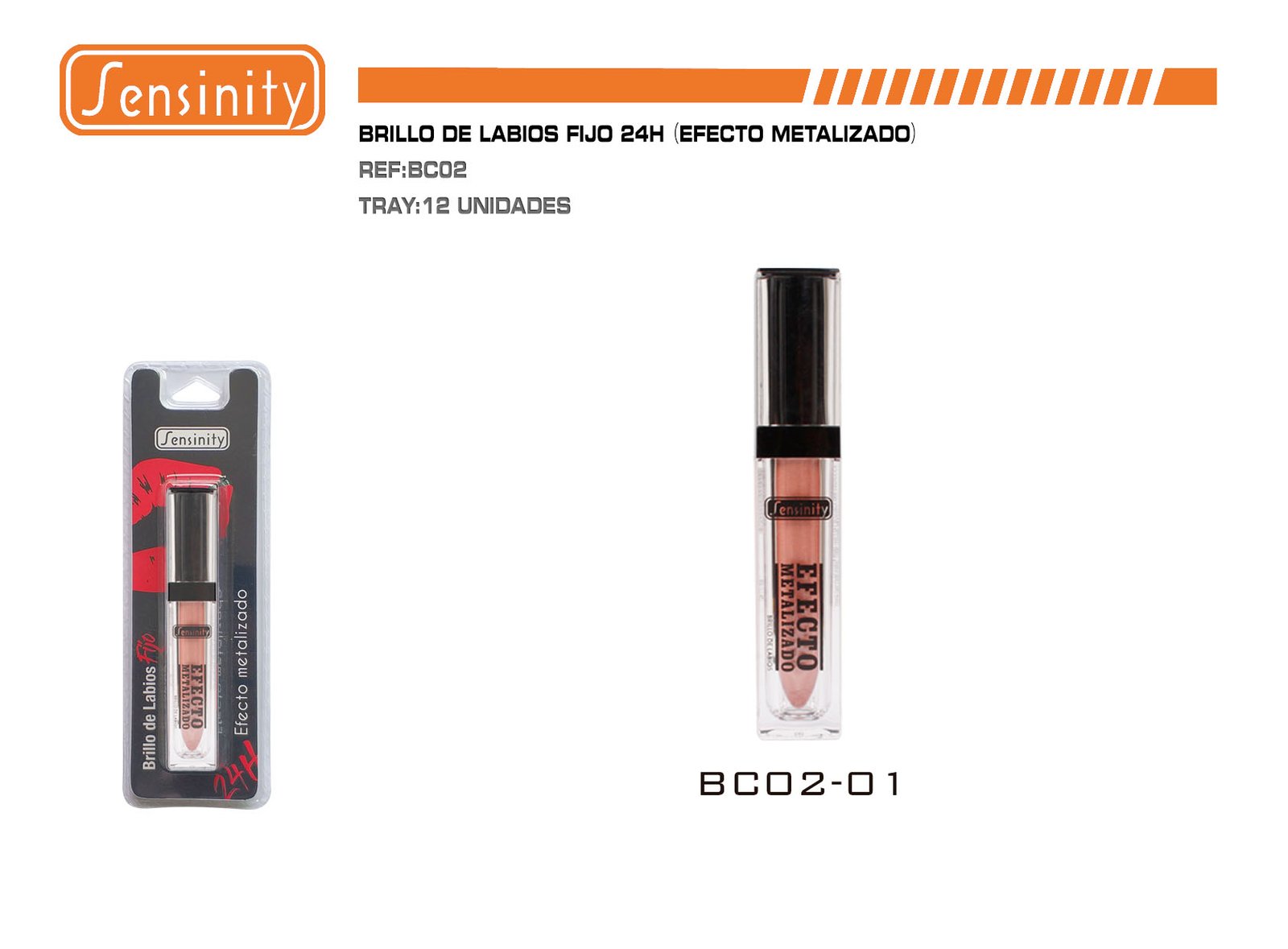 BRILLO DE LABIOS EFECTO METALIZADO
