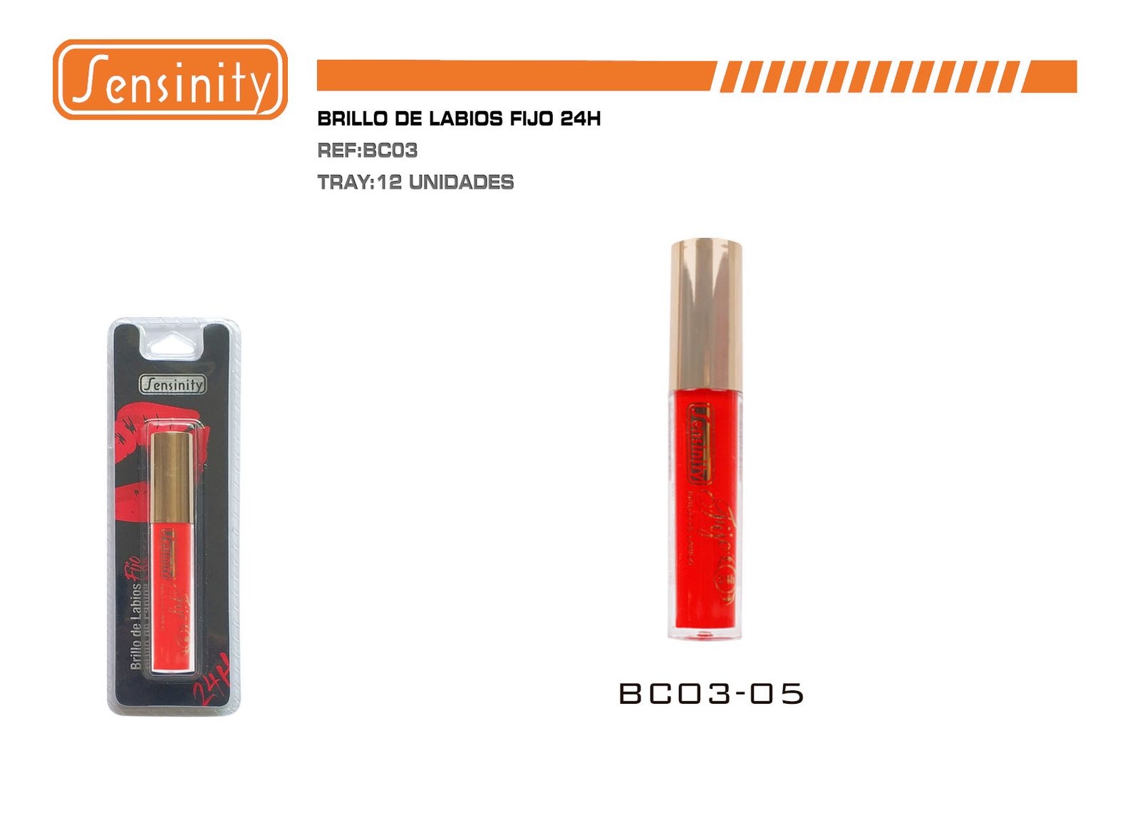BRILLO DE LABIOS FIJO 24H SENSINITY