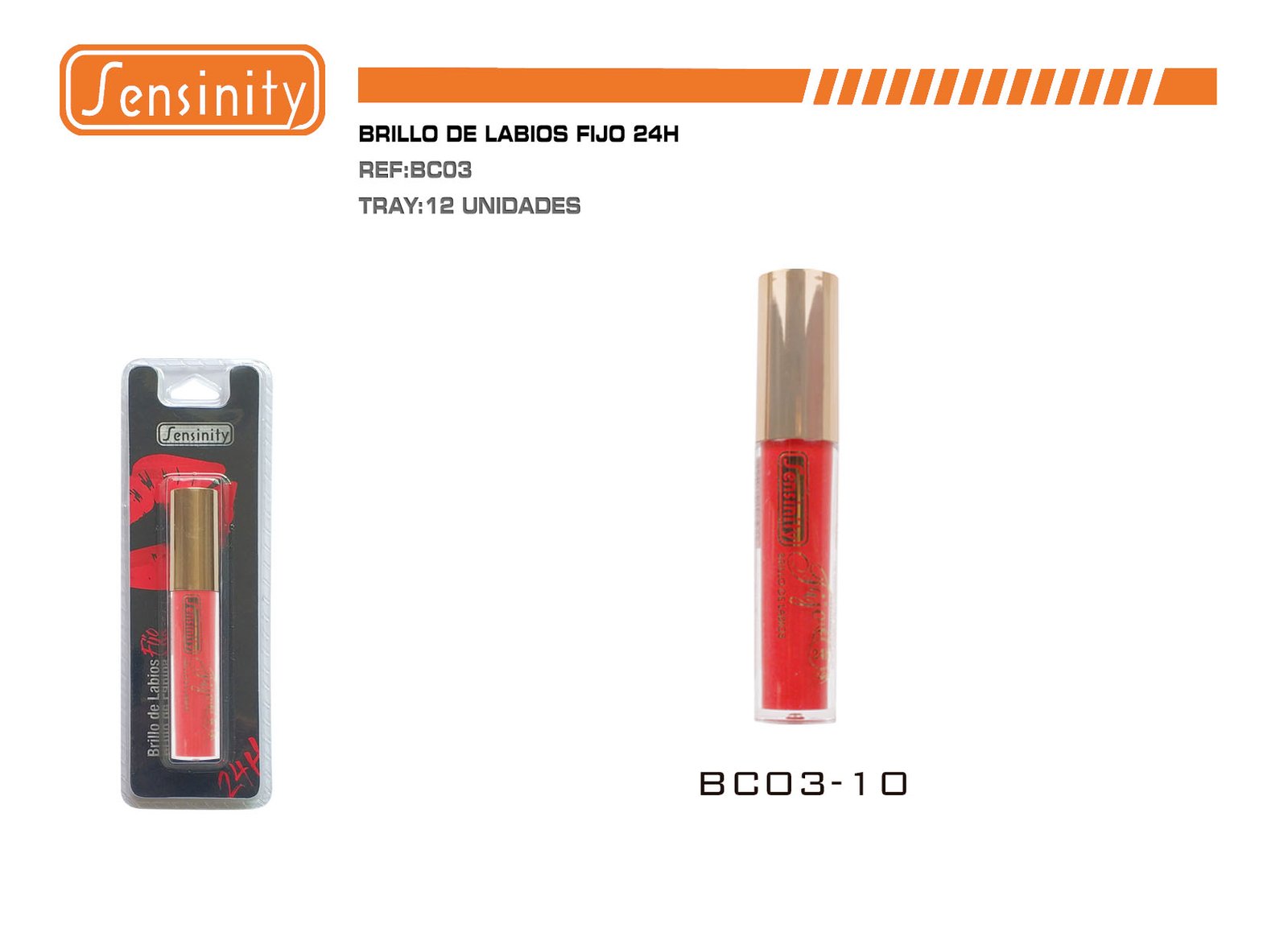BRILLO DE LABIOS FIJO 24H SENSINITY