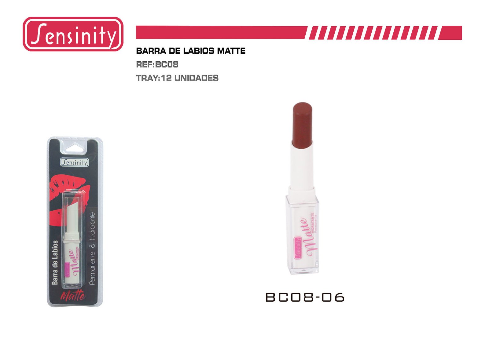 BARRA DE LABIOS MATTE HIDRATANTE