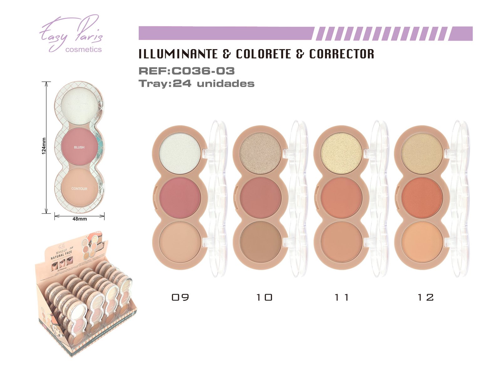 COLORETE/ILUNIMADOR/CORRECTOR