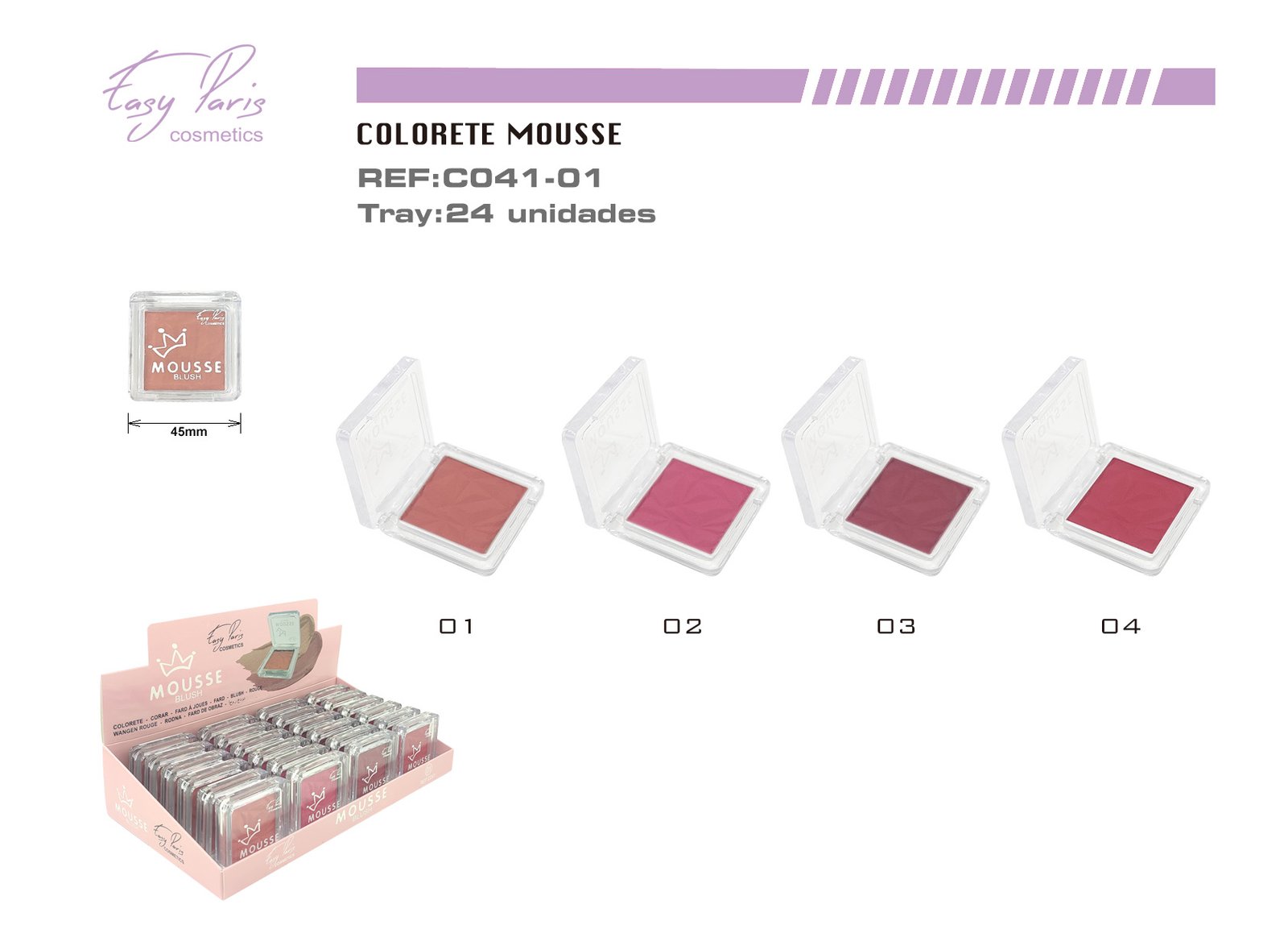 COLORETE MOUSSE