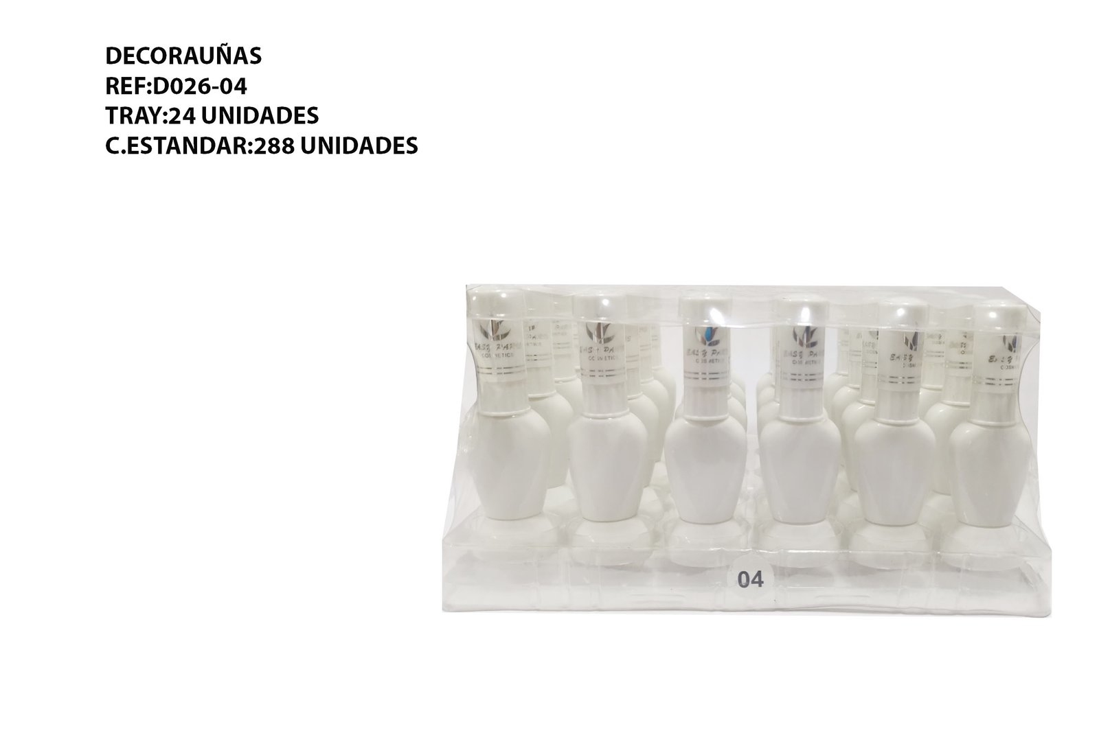 DECORAUÑAS BLANC EASY PARIS 288U